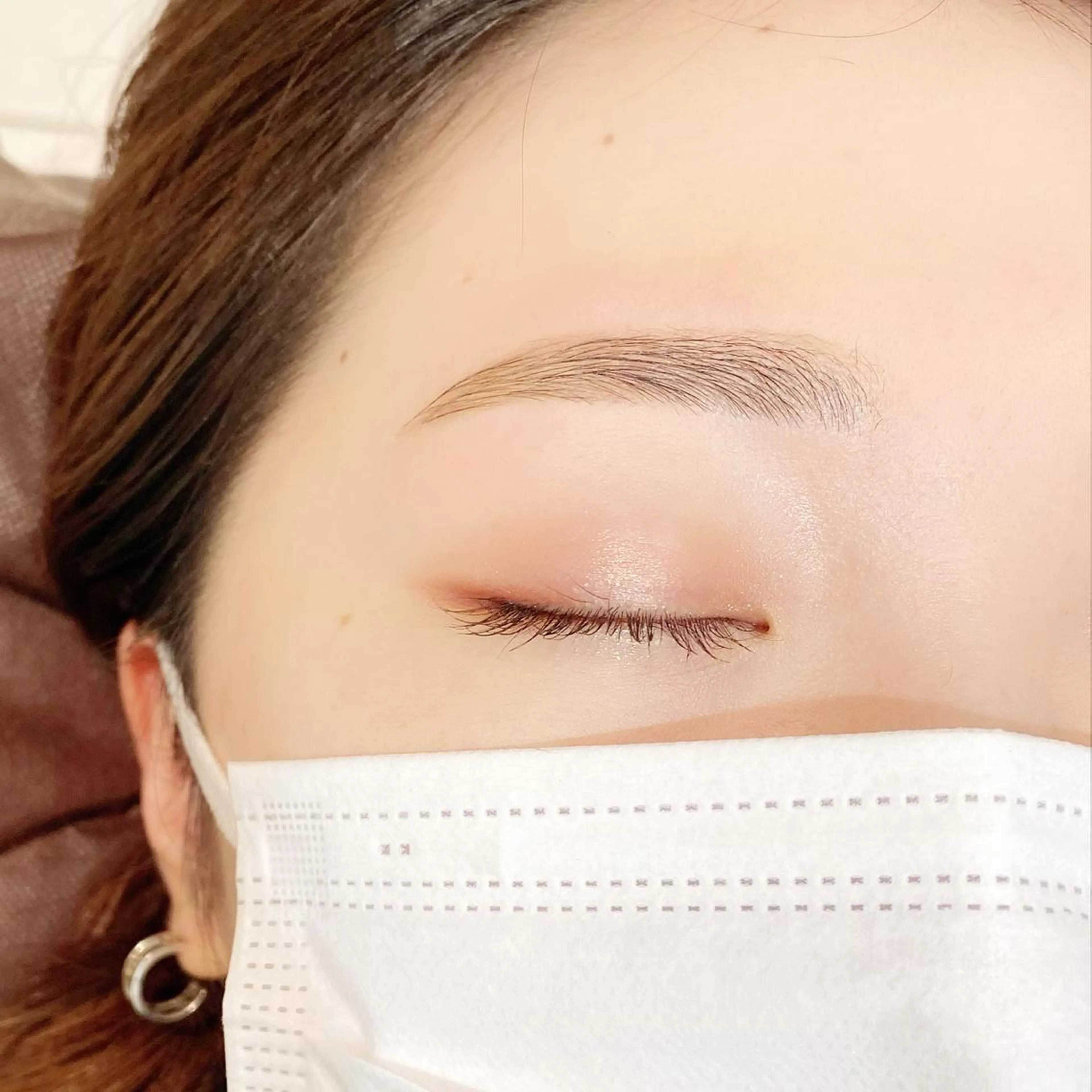 店長担当【レディース眉ワックス脱毛】左右差や骨格も調べていきます✂の写真