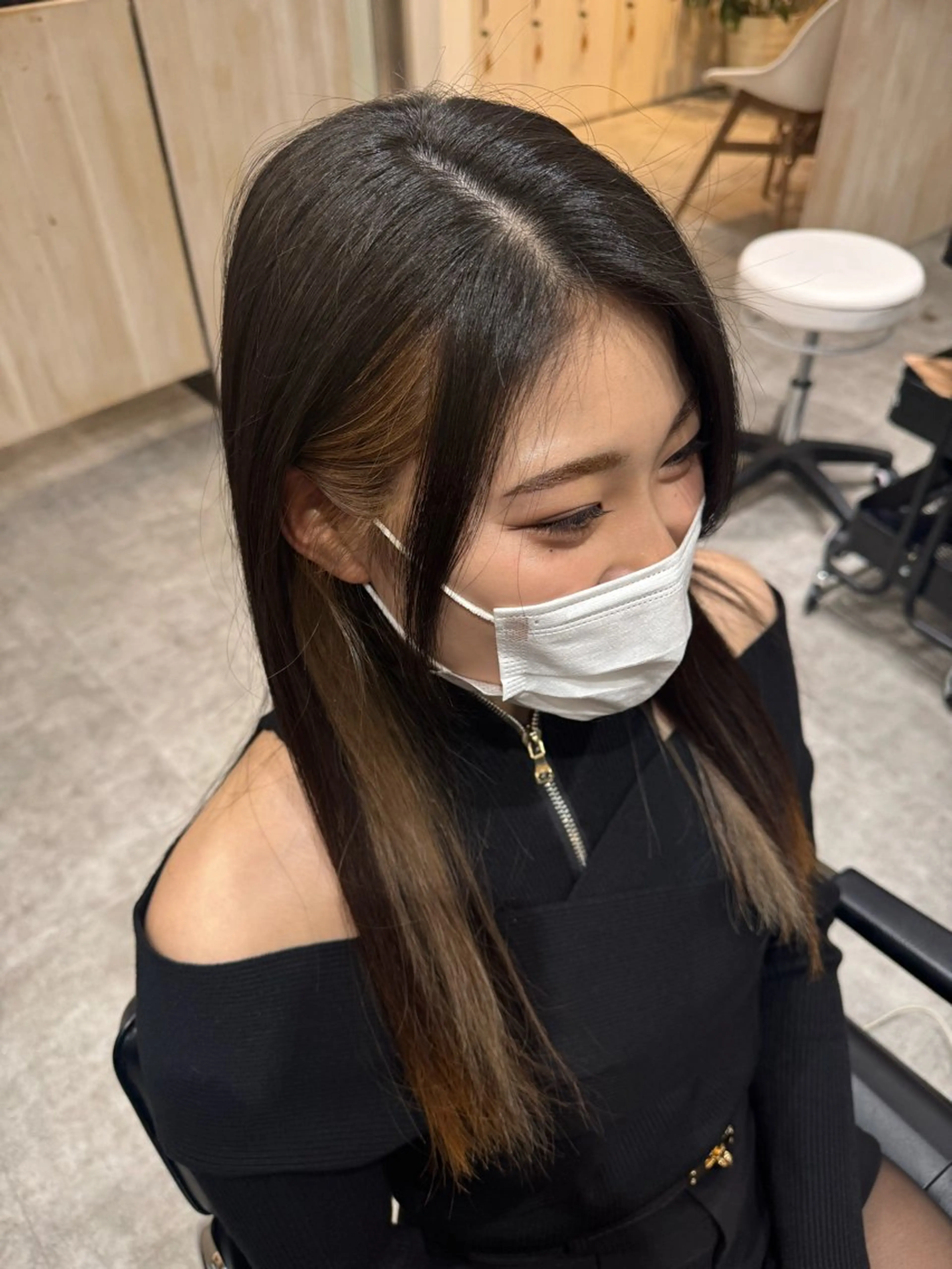 ロング ヘアカラー #ブリーチカラー Yuikaのヘアスタイル