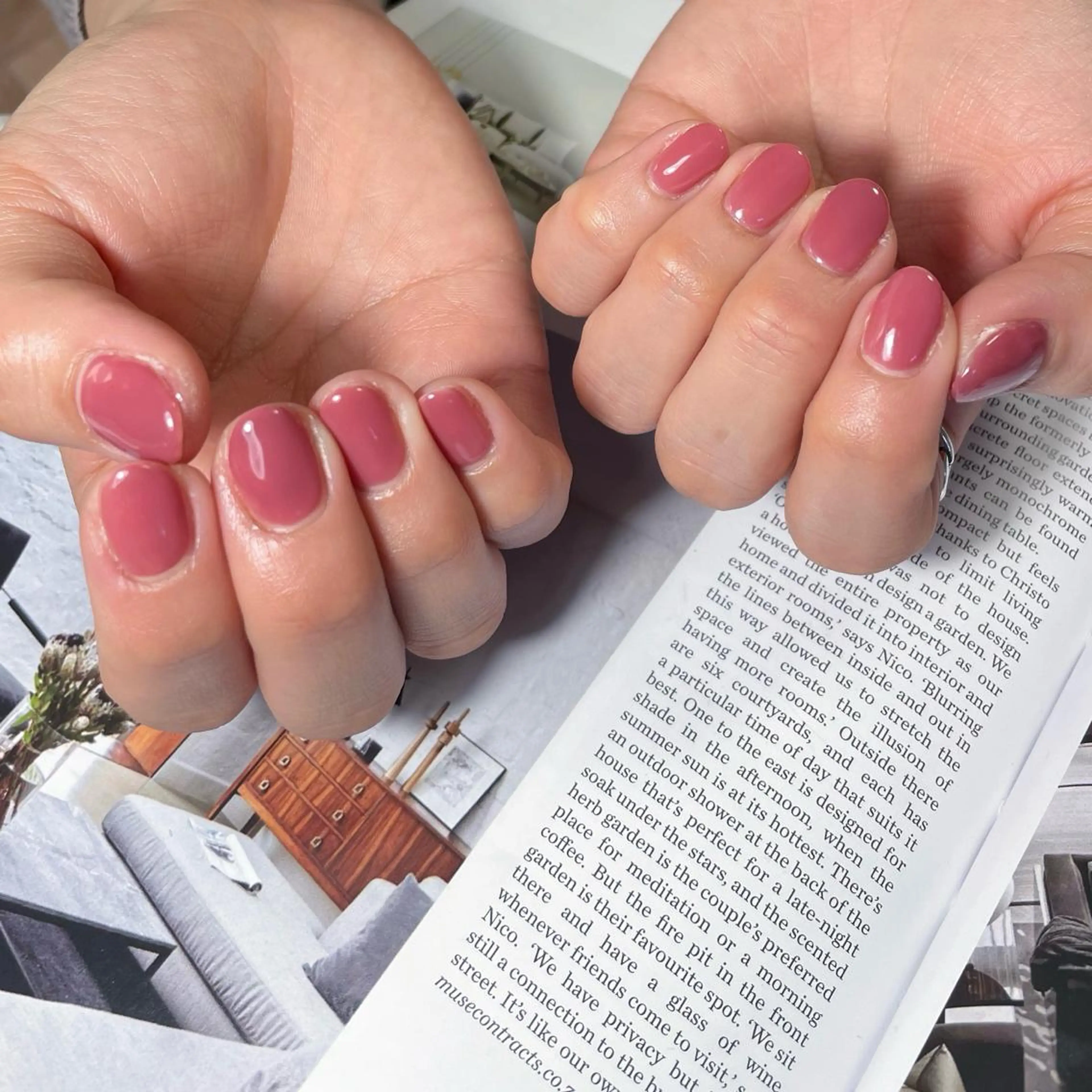 ネイル ワンカラーネイル ハンドネイル Lofinails ちひろのネイルデザイン