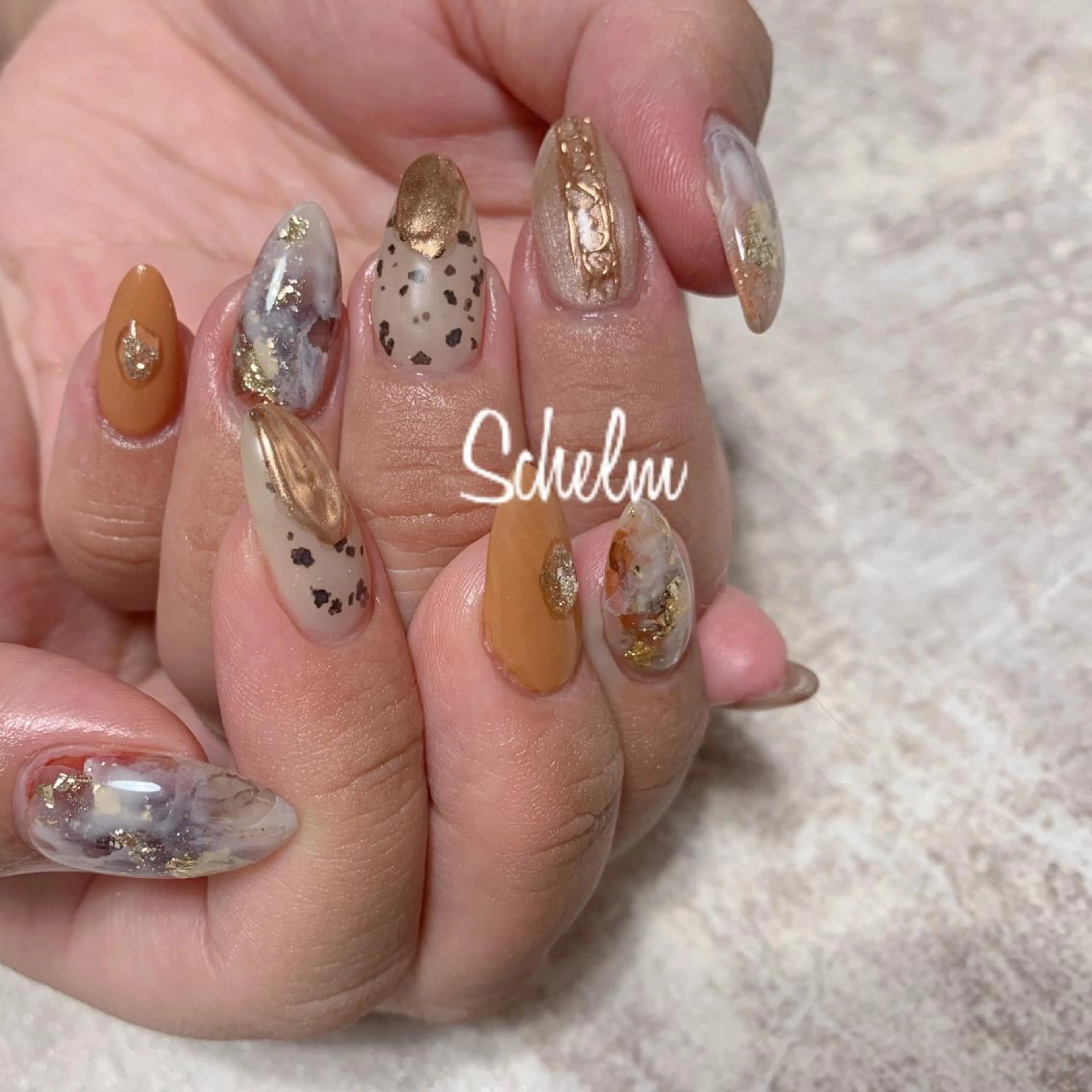ネイル ハンドネイル nail room シュレムのネイルデザイン