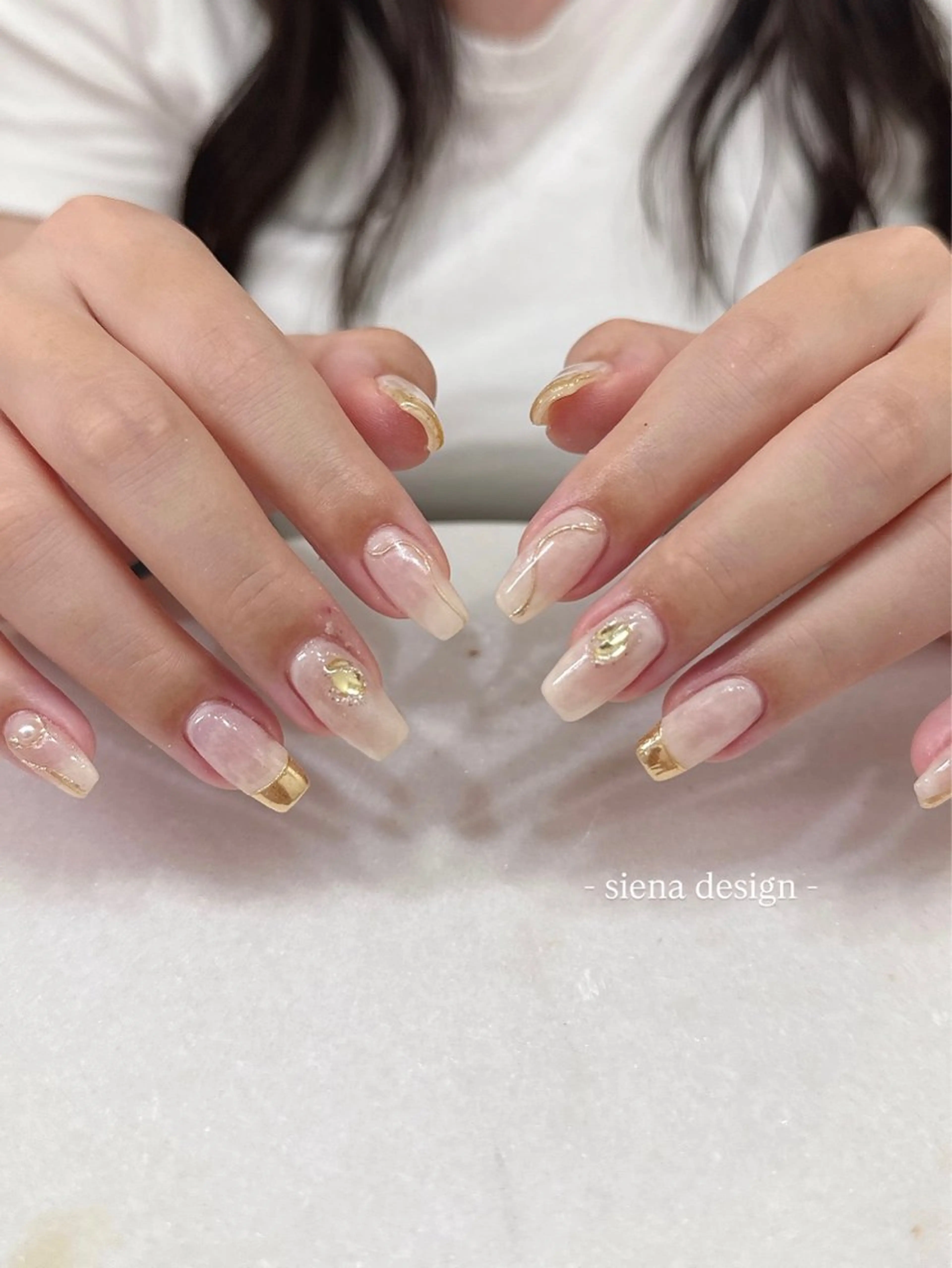 ネイル ハンドネイル s i e n a所属・kyoda ayakaのネイルデザイン