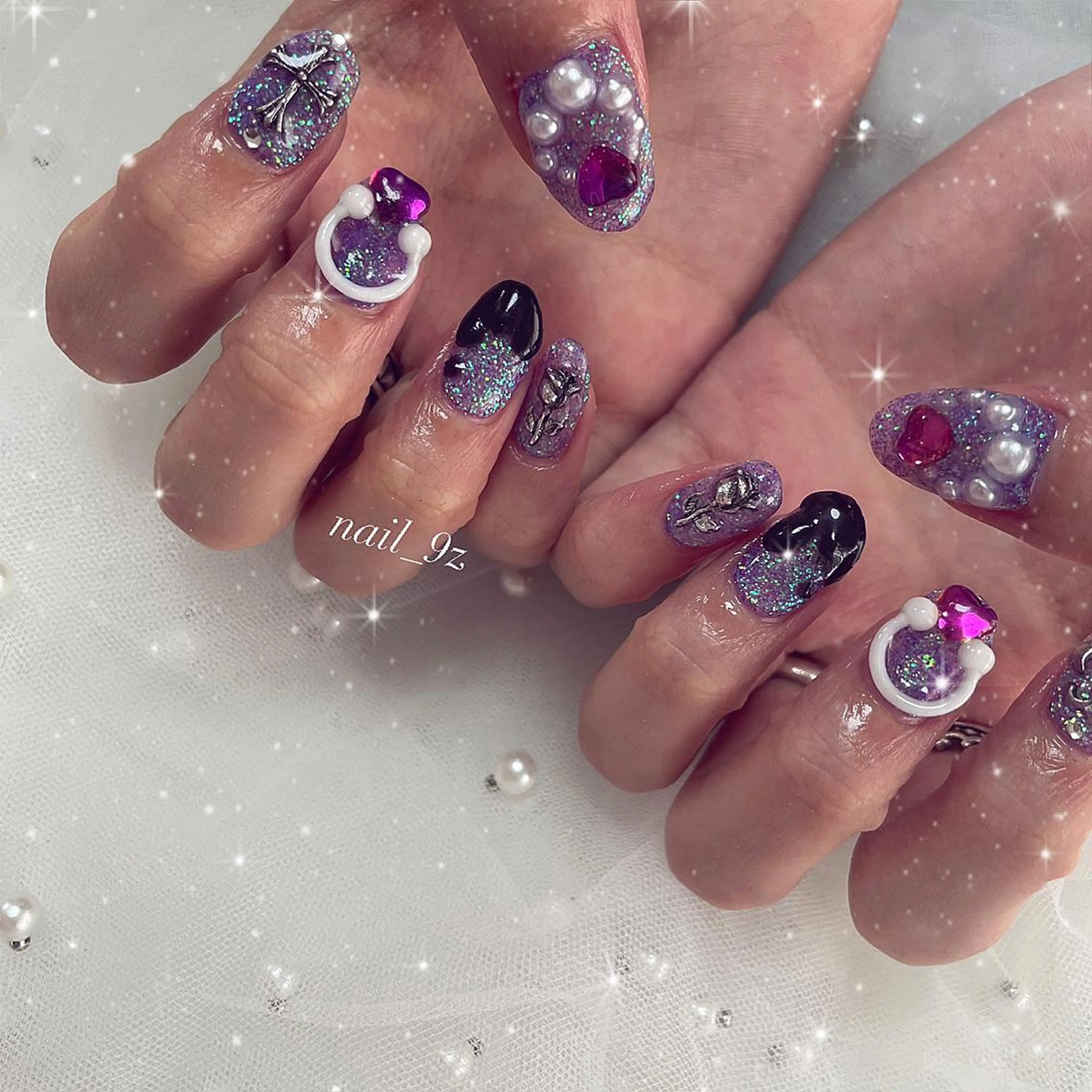 ネイル 🎀 Mayu 🎀痛ネイルのネイルデザイン