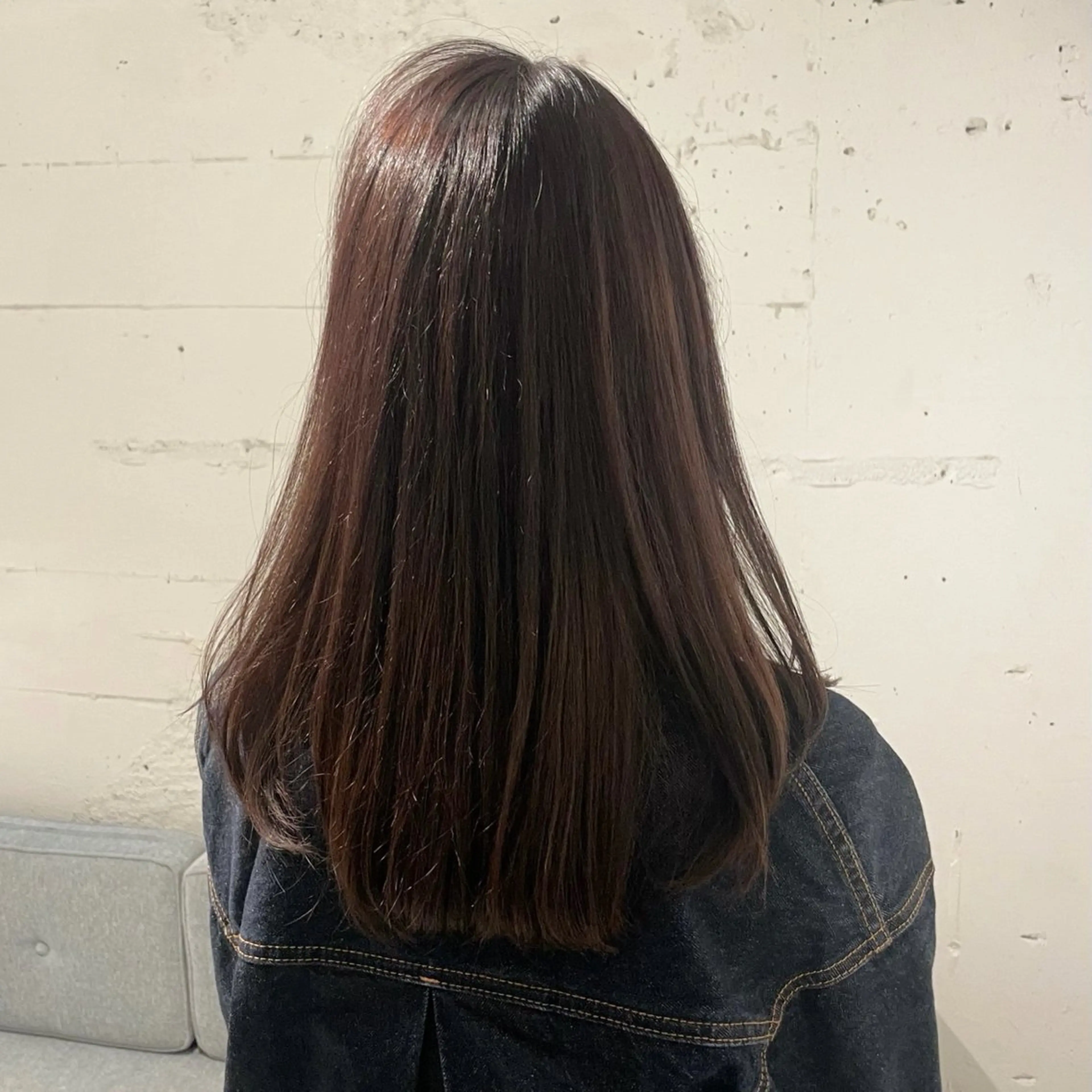 ロング カラー ヘアカラー トリートメント 暖色カラー / rio🐏 / 目黒のヘアスタイル