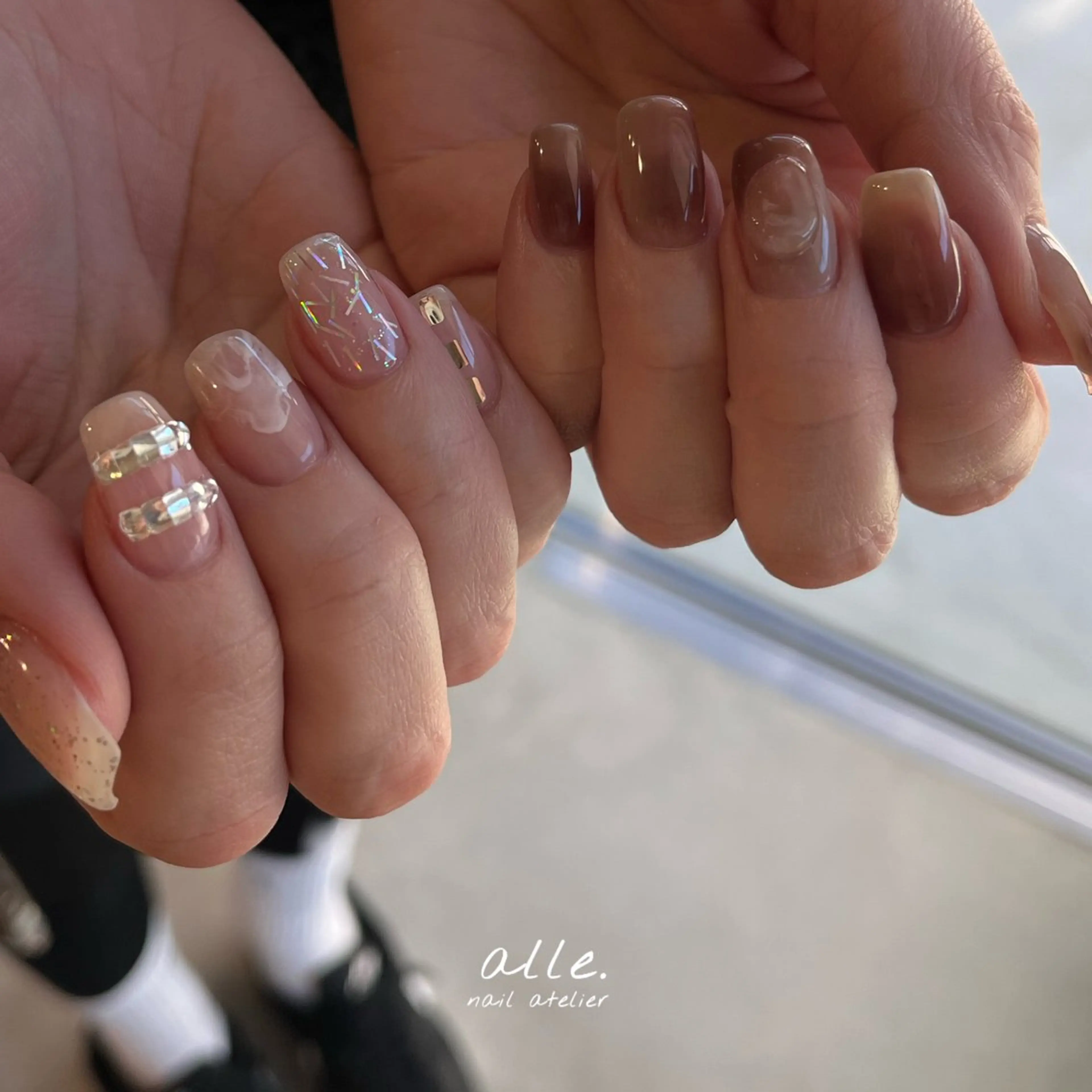 ネイル ハンドネイル atelier alle.のネイルデザイン