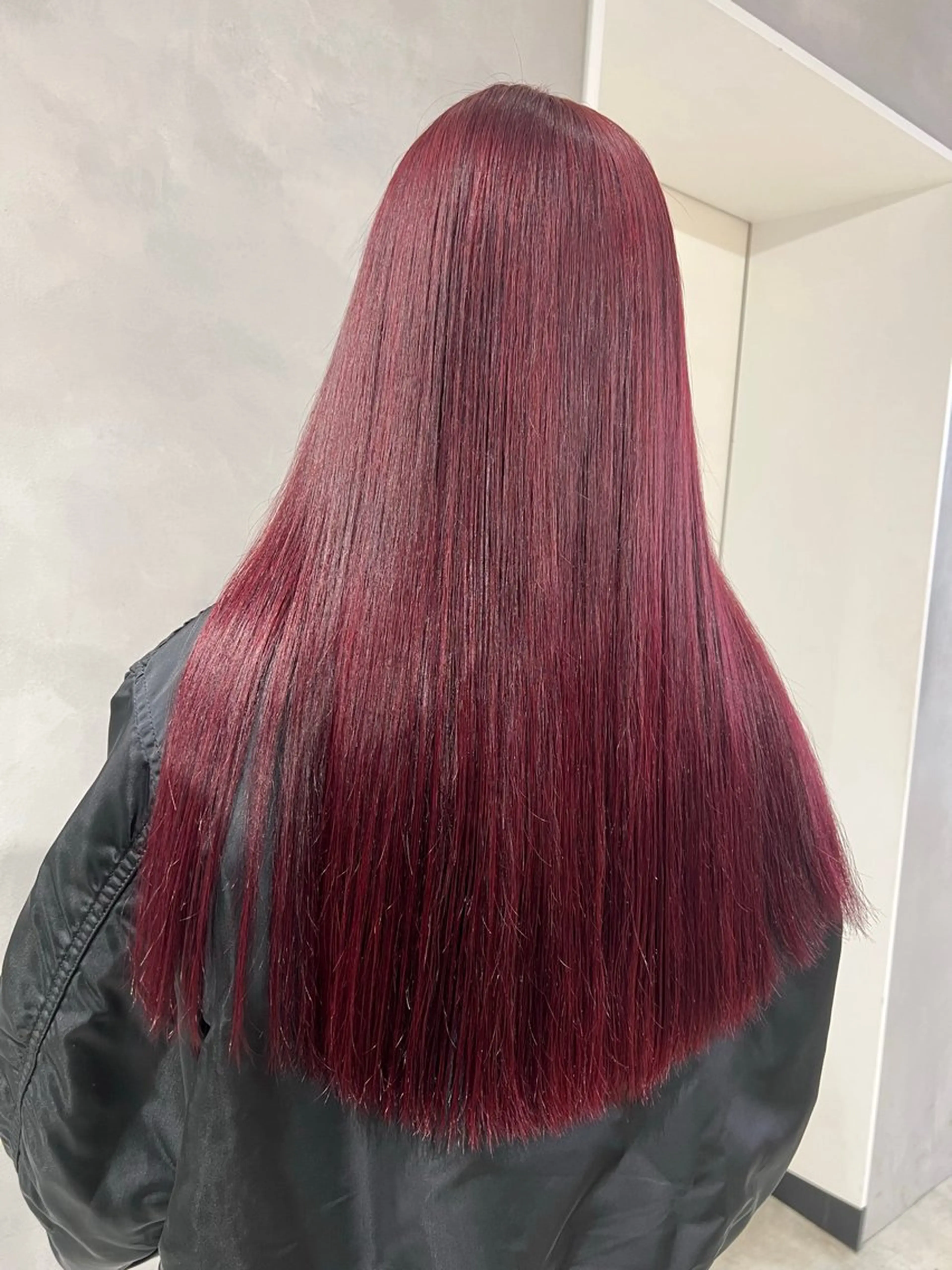 ⭐️オススメ⭐️全体ケアカラー+ケアトリートメント🩷前髪カットサービス✂️の写真