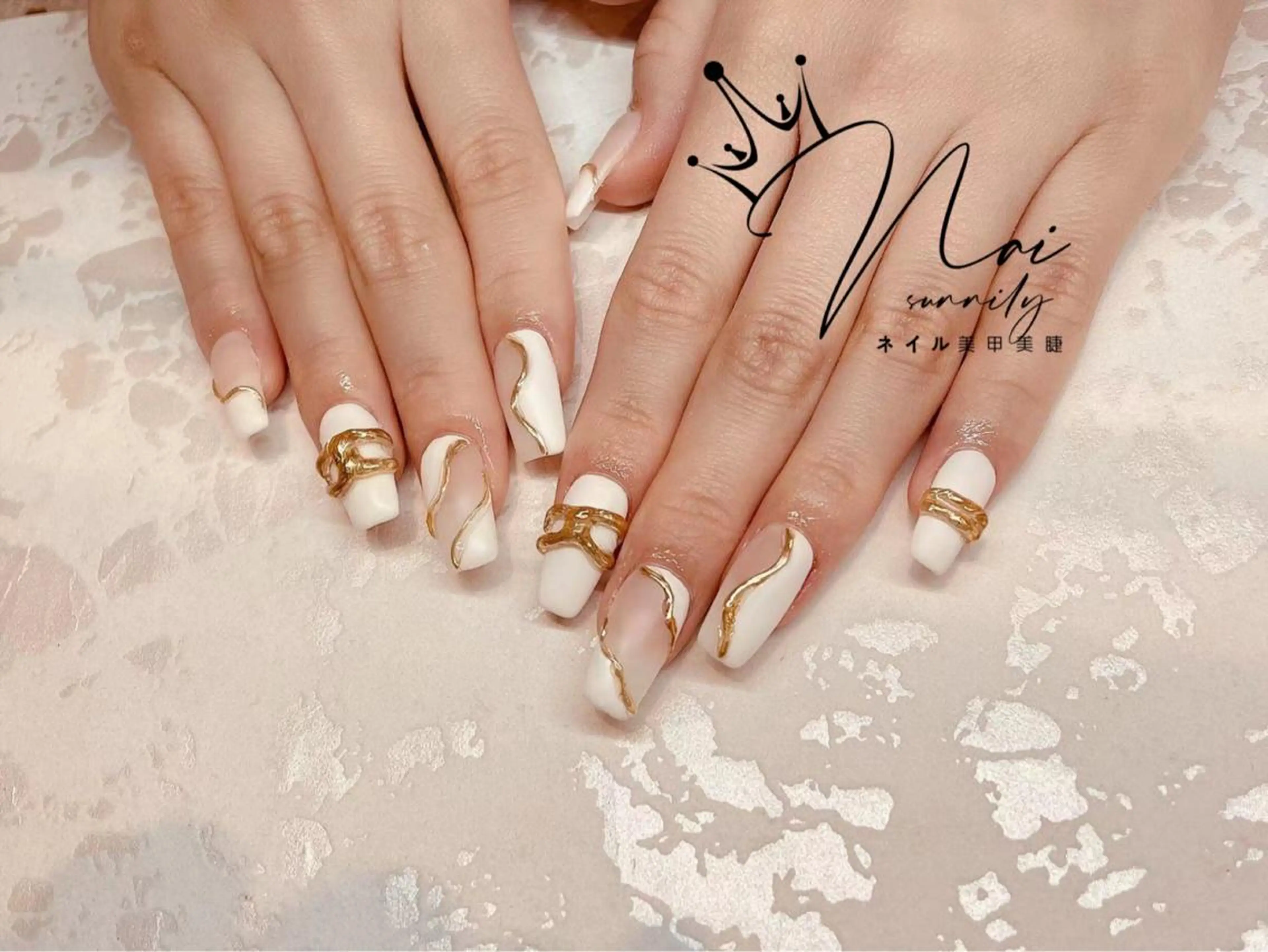 ネイル 長さだし専門店 M2 rikaのネイルデザイン