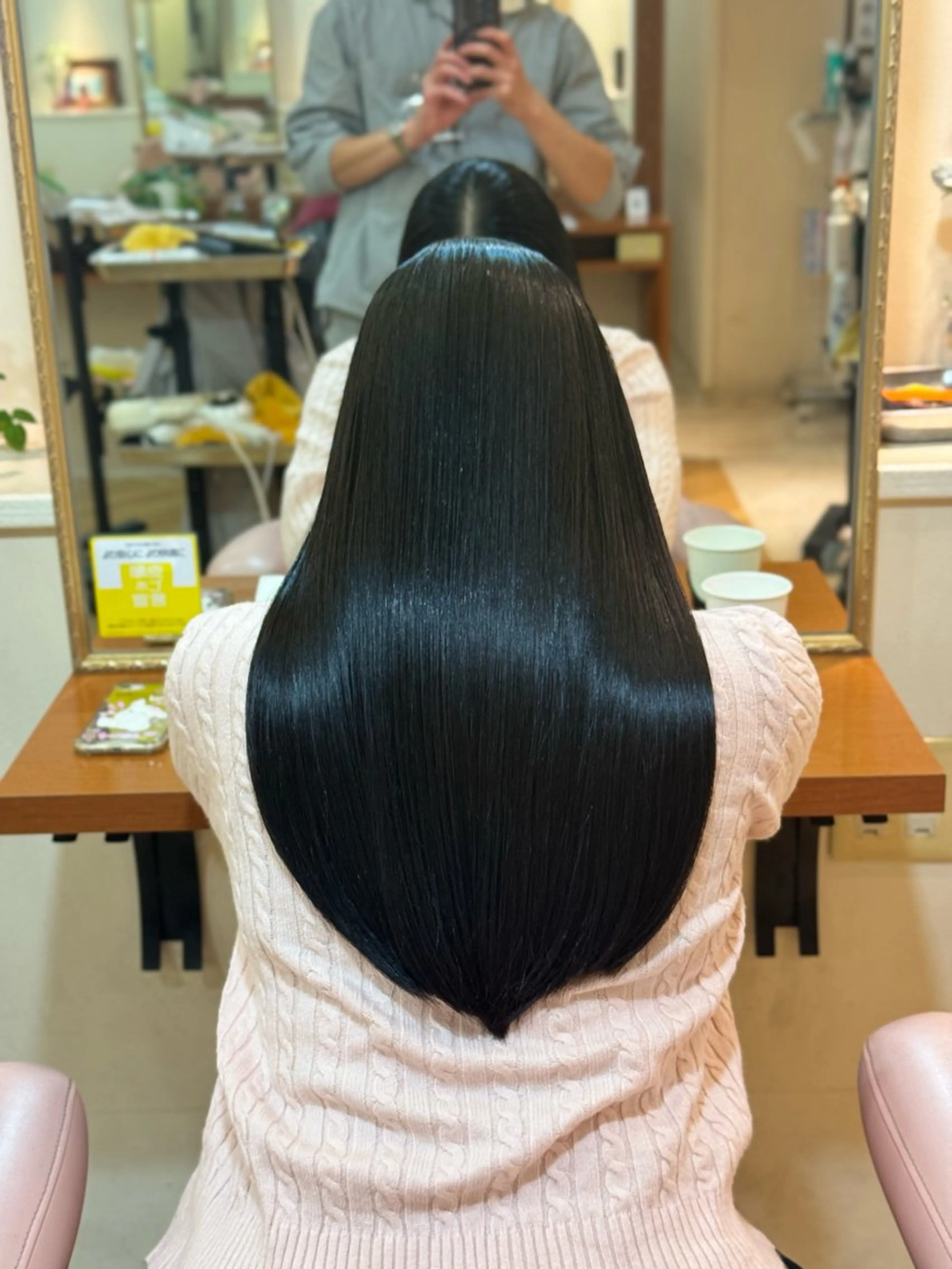 ロング カット 縮毛矯正 トリートメント STELLA所属・髪質改善/縮毛矯正 /菊田将成のヘアスタイル