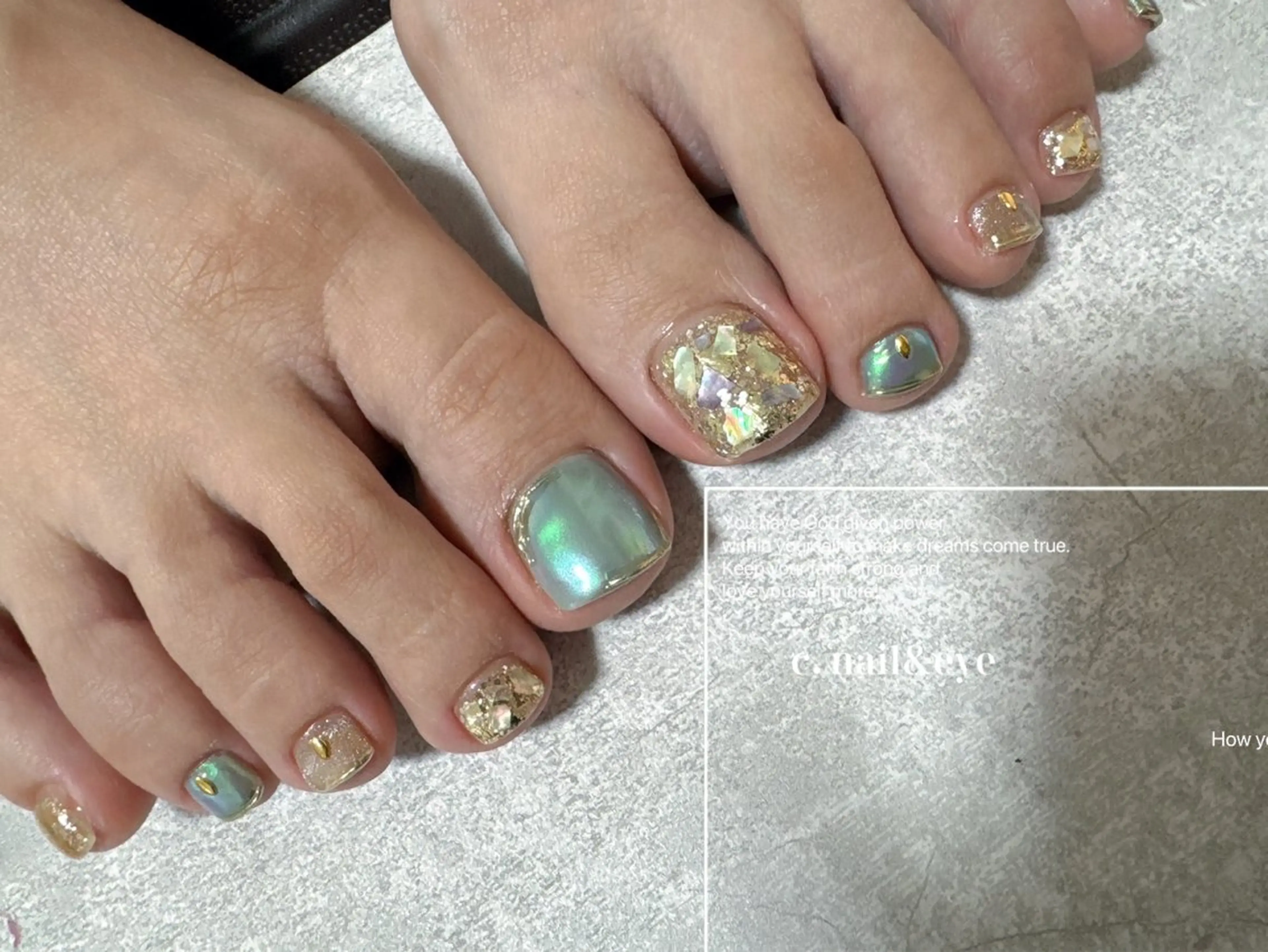 ネイル フットネイル C.Nail &Eye筑紫駅のネイルデザイン