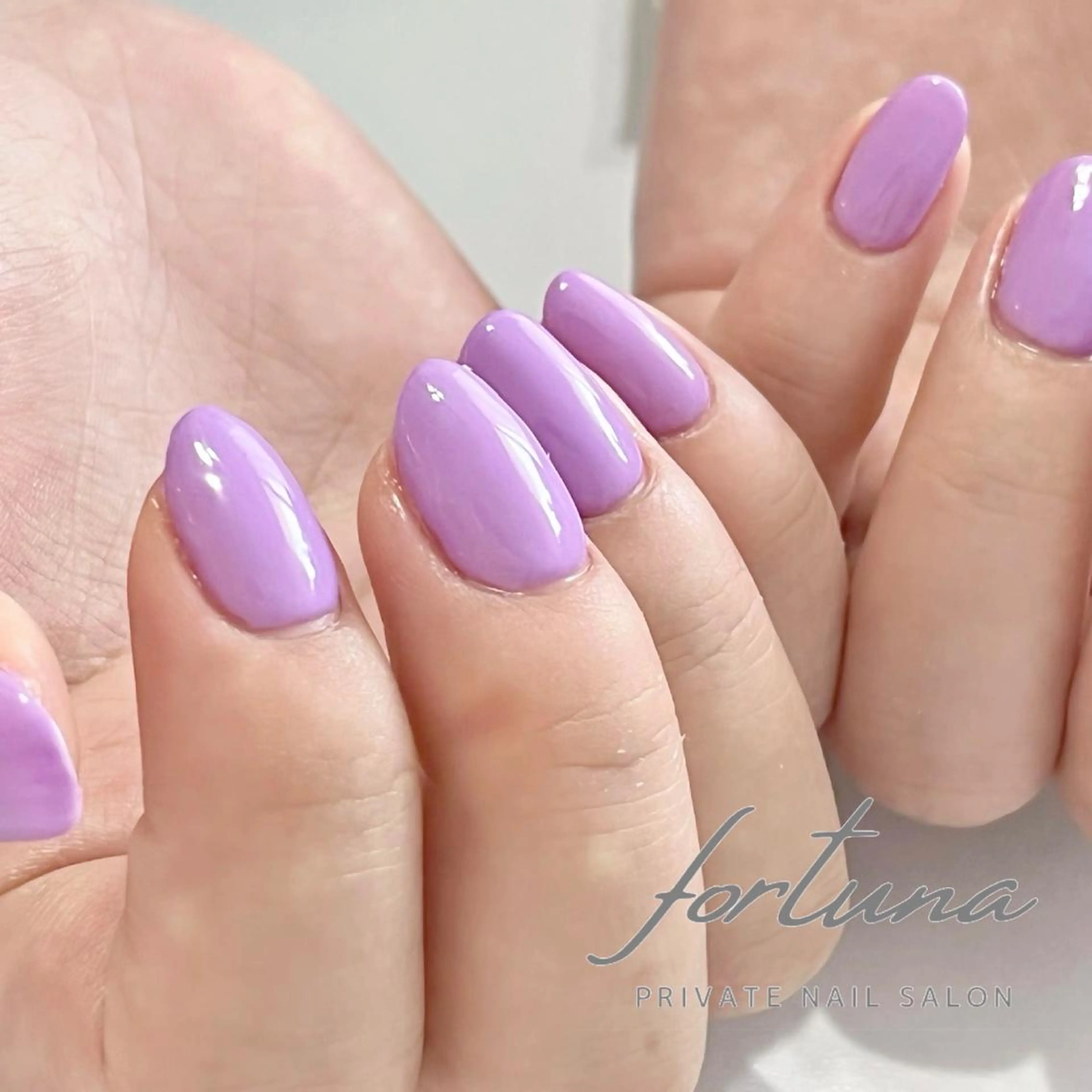 ネイル アートネイル ジェルネイル オフィスネイル ワンカラーネイル パラジェル fortuna 武藤裕美のネイルデザイン