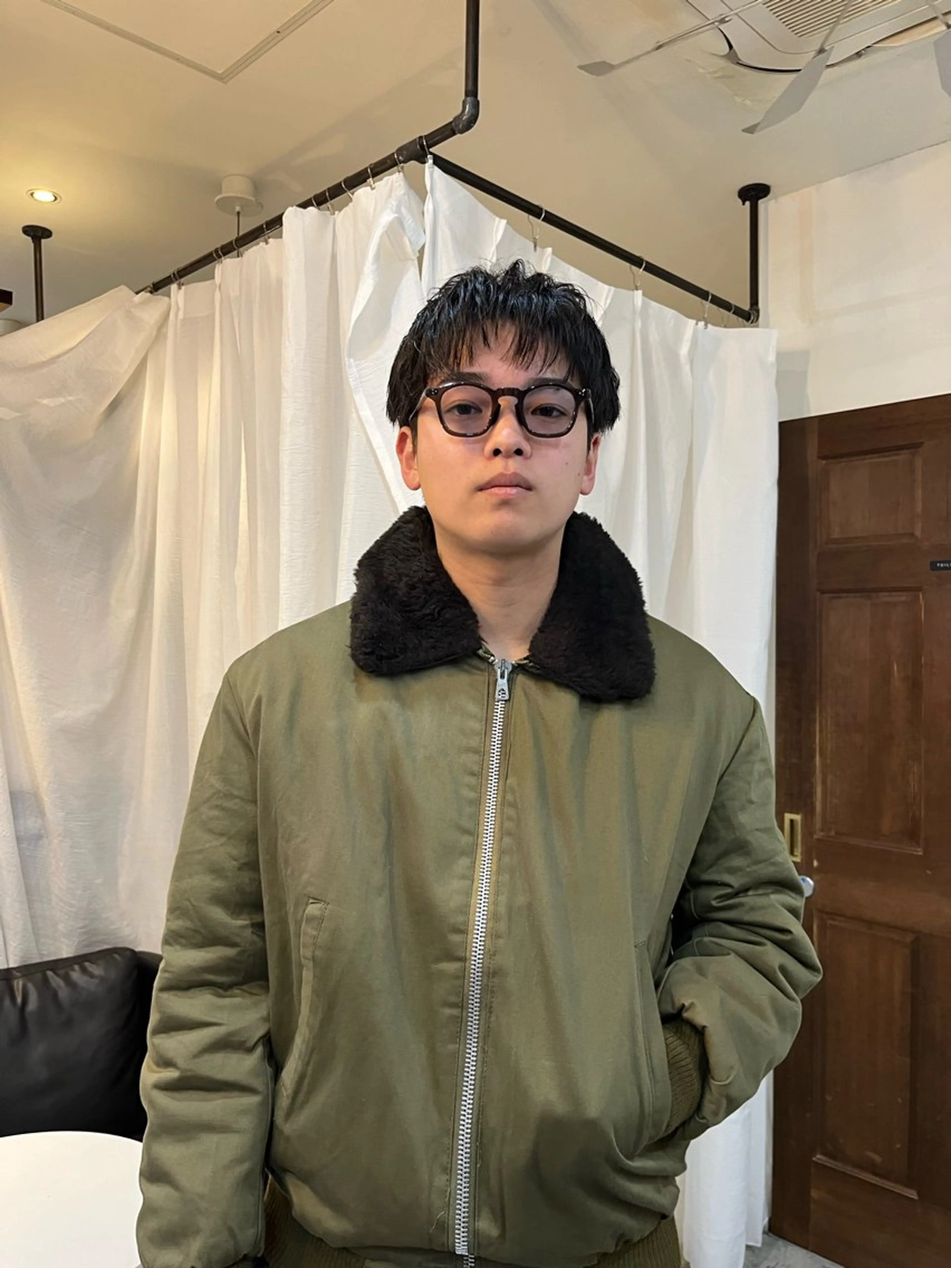 ショート ショートヘア パーマ／透明感 🍃Hidetoraのヘアスタイル