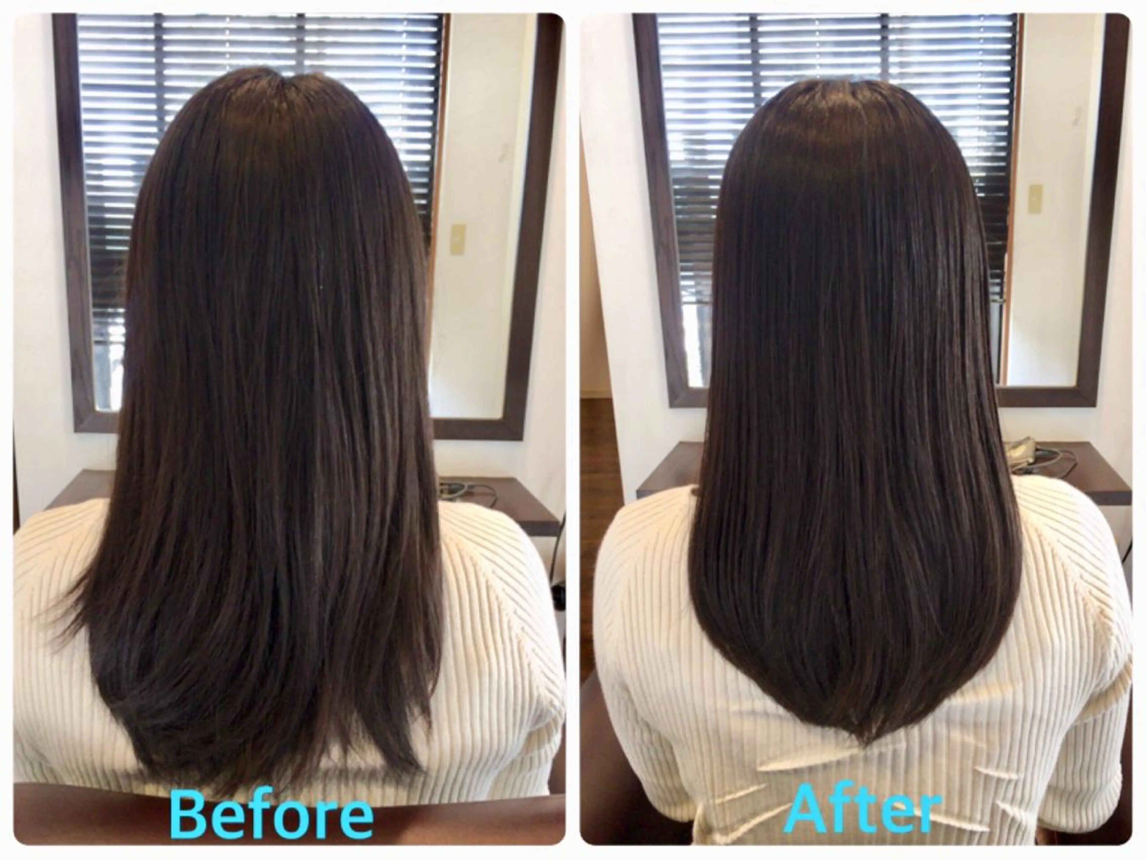 セミロング 髪質改善 トリートメント 髪質改善&Spa fee 南越谷店2号店所属・岩井 夏生のヘアスタイル