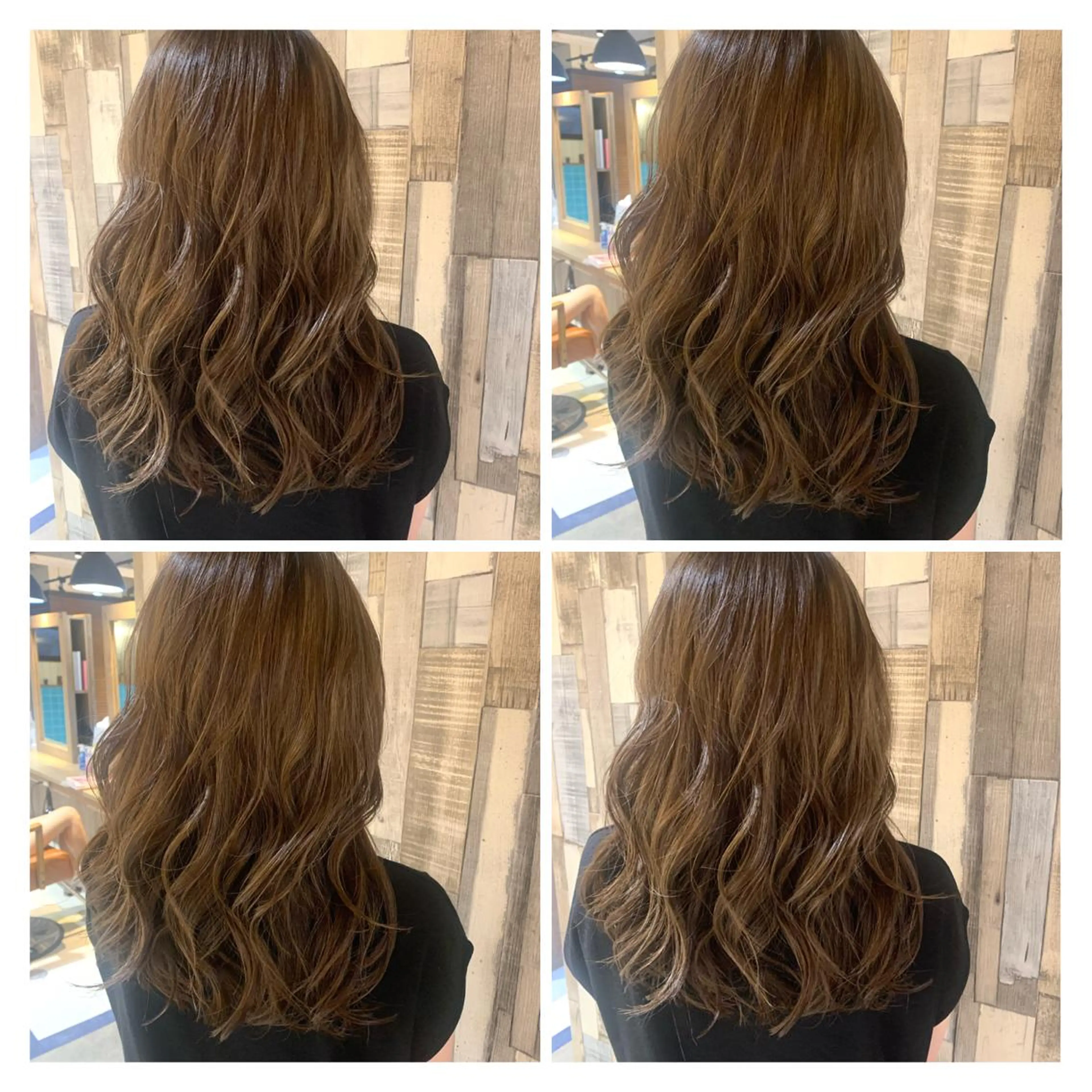 カラー トリートメント ヘッドスパ 髪質改善艶髪 ℍ𝔸ℝ𝕌𝕂𝔸のヘアスタイル