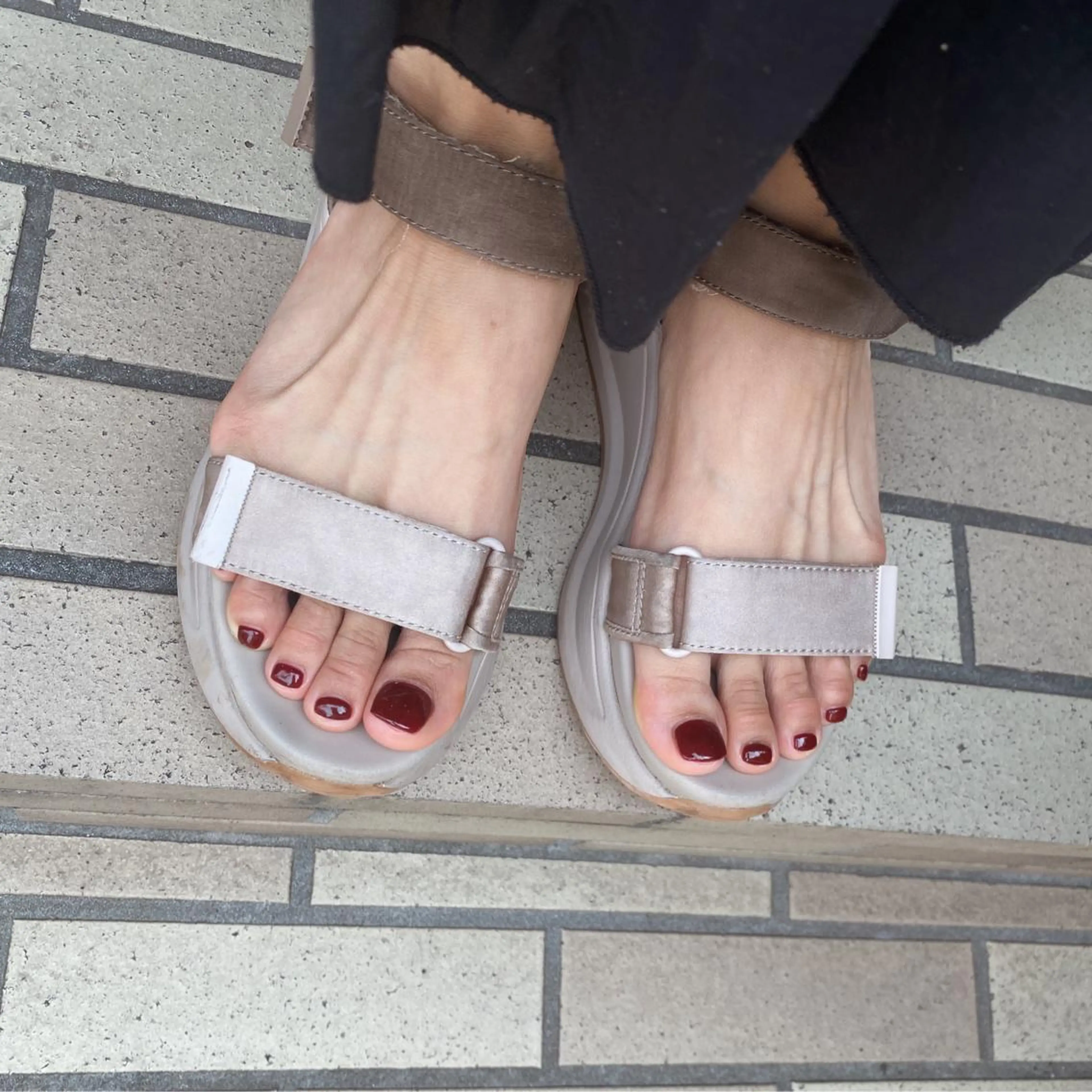 ネイル マツエク・マツパ フットネイル nailist SAYAのネイルデザイン