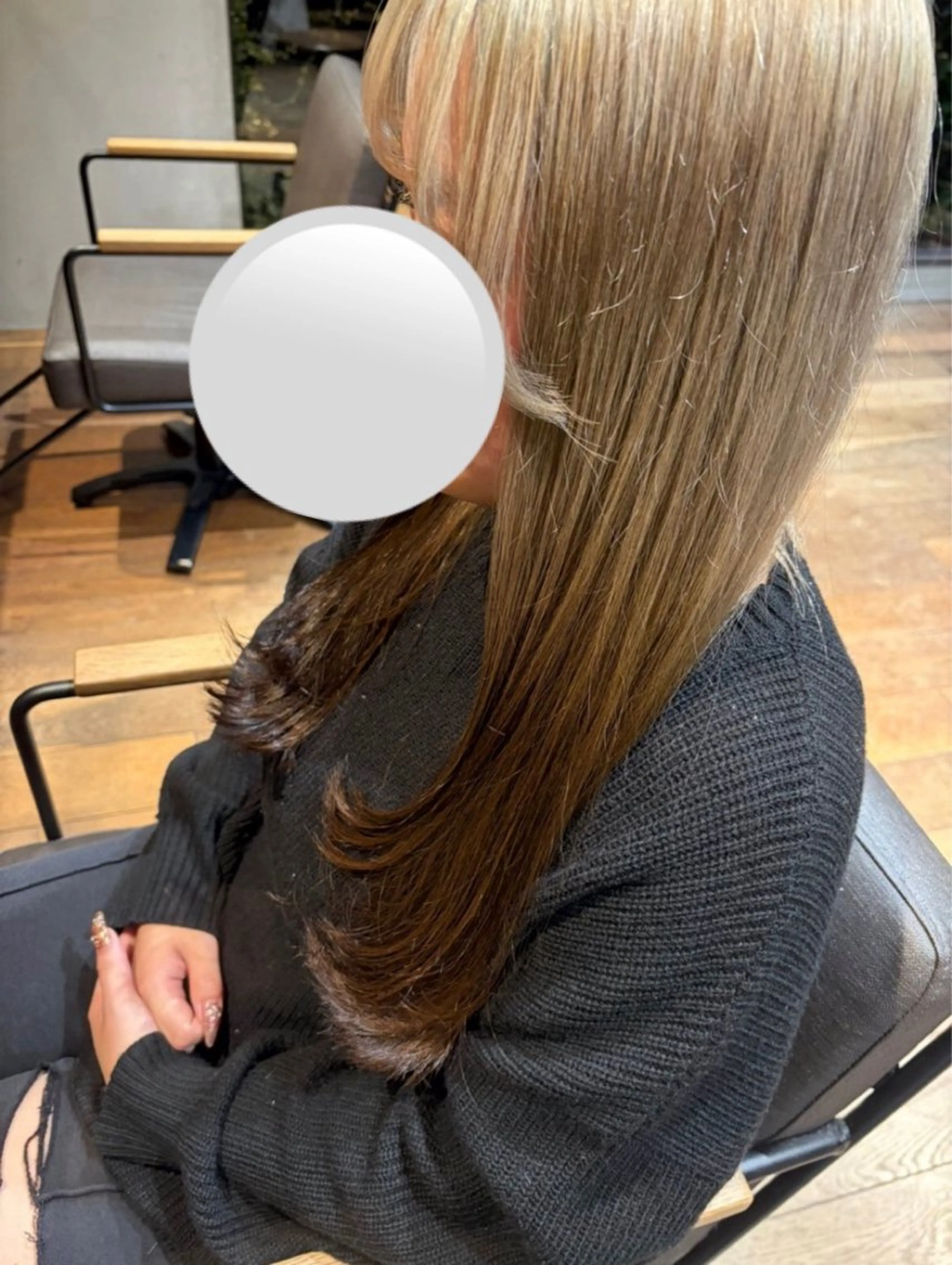 ロング レイヤーカット arbos所属・arbos/鳳美容室 mahoのヘアスタイル