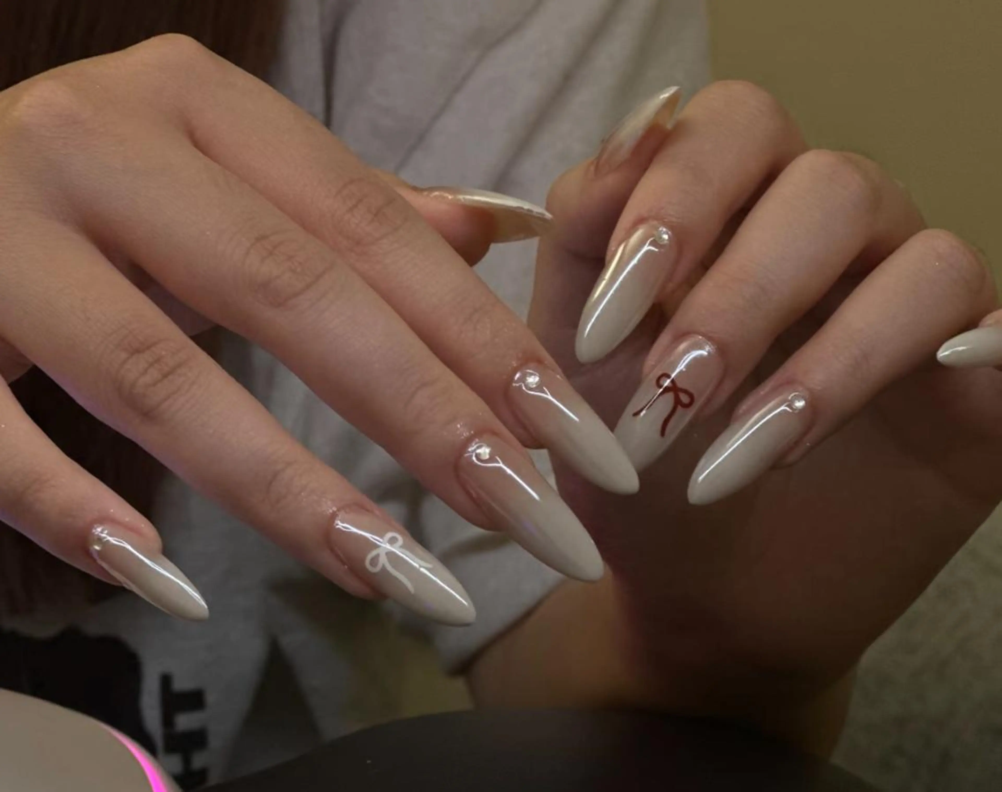 ネイル ハンドネイル By moonネイル 🌷ワンホン/韓国風のネイルデザイン