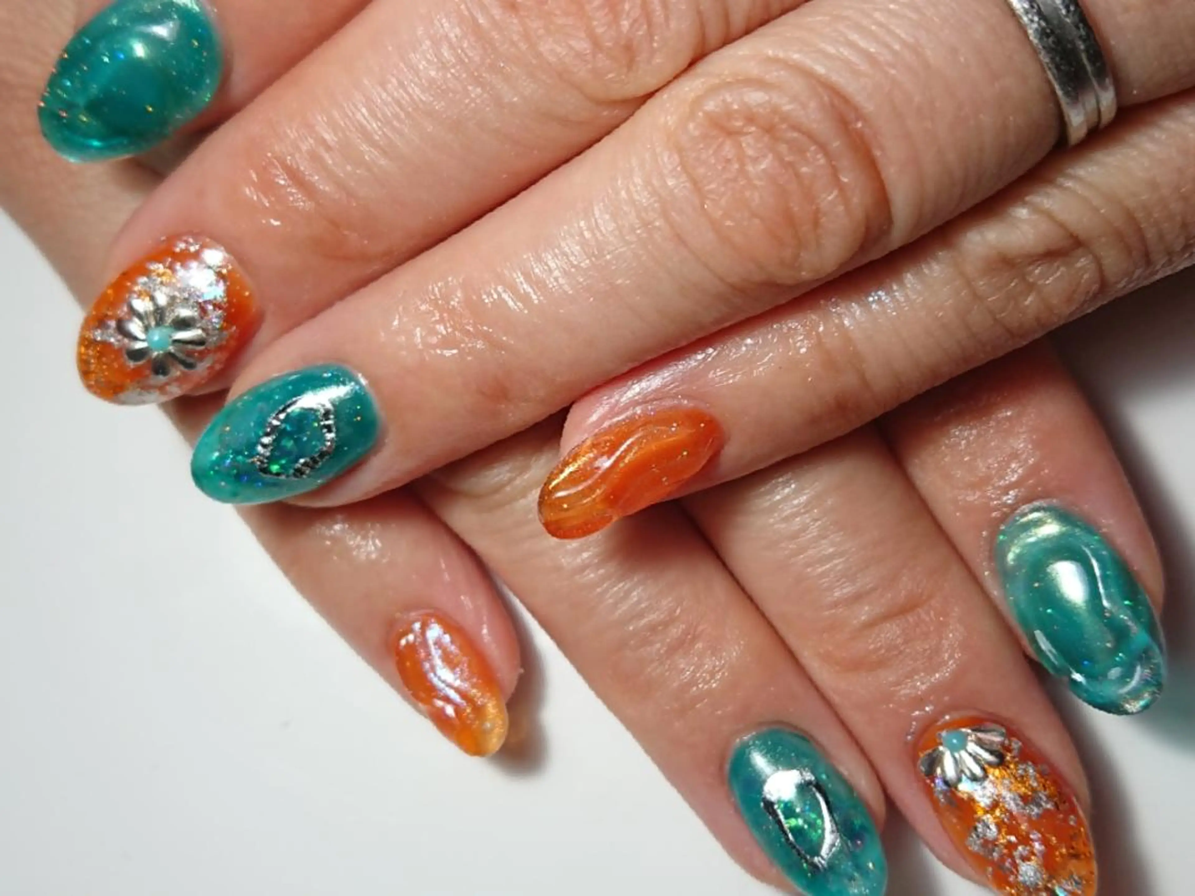 ネイル 下妻市ﾈｲﾙｻﾛﾝ M_styleのネイルデザイン