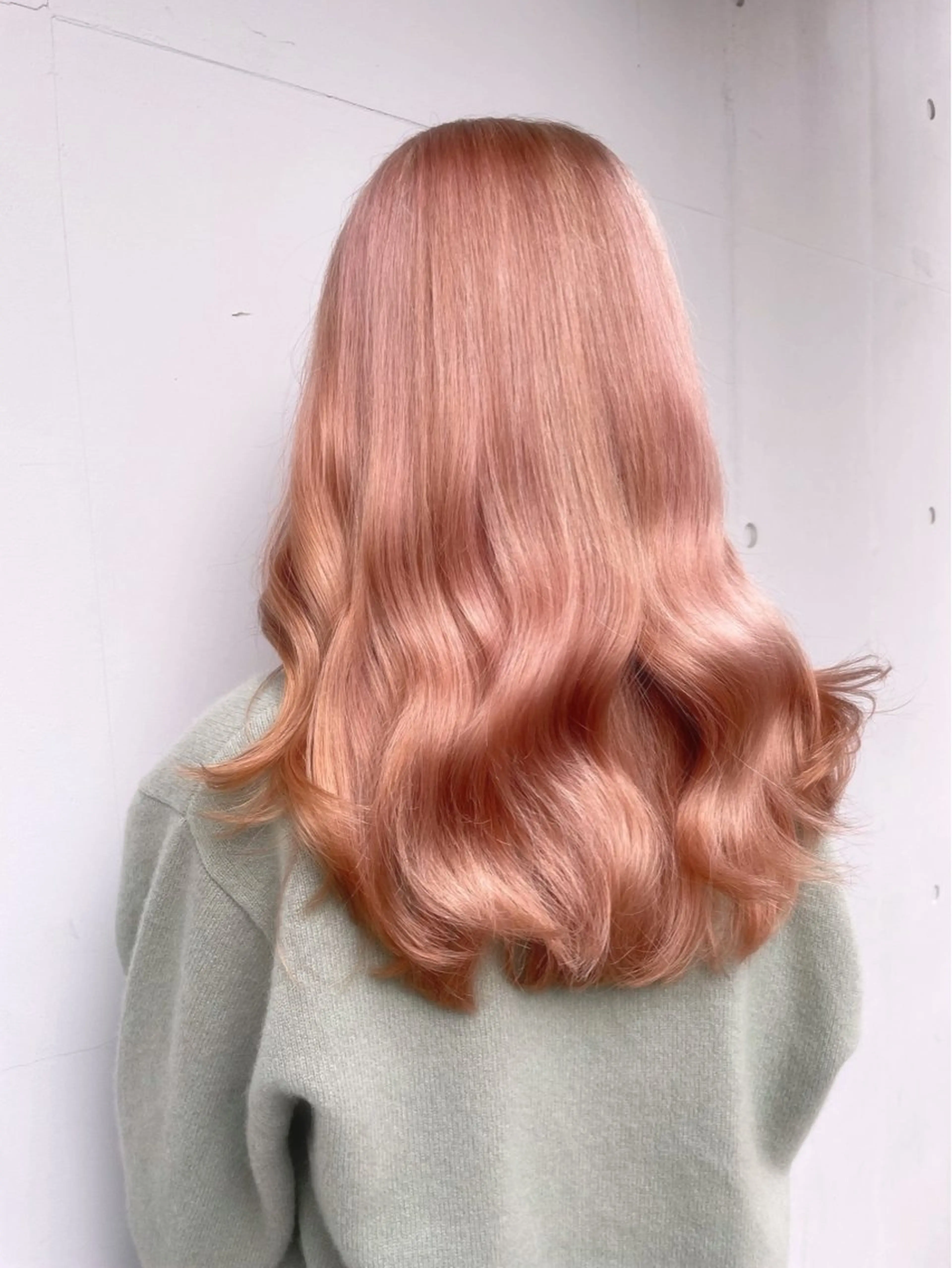 ロング カラー アディクシーカラー ベージュカラー 黒髪 ブリーチ ブルーカラー ヘアカラー 藤澤 夏実/インナーカラーのヘアスタイル