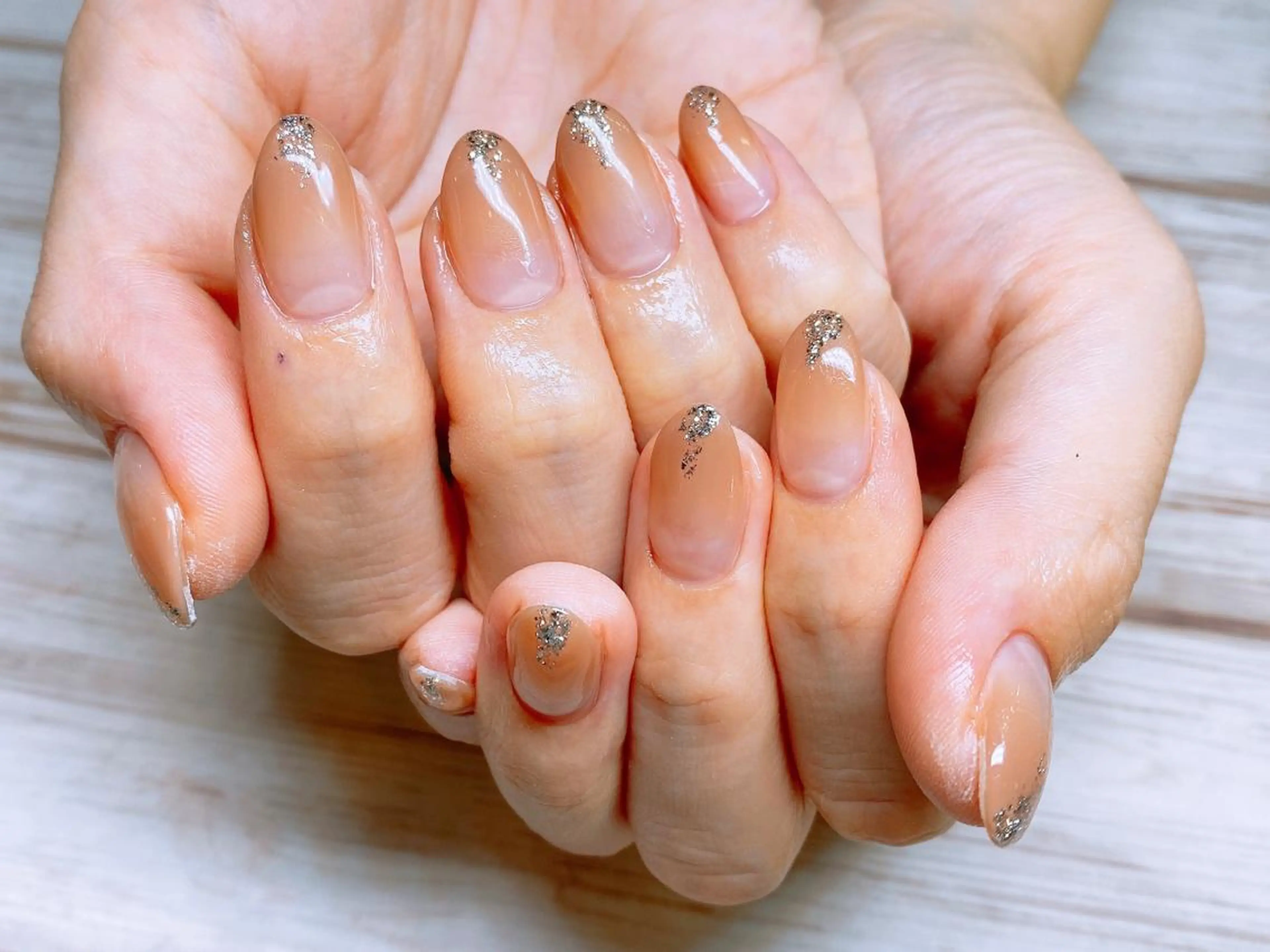 ネイル グラデーション ハンドネイル 高野 梨紗子のネイルデザイン