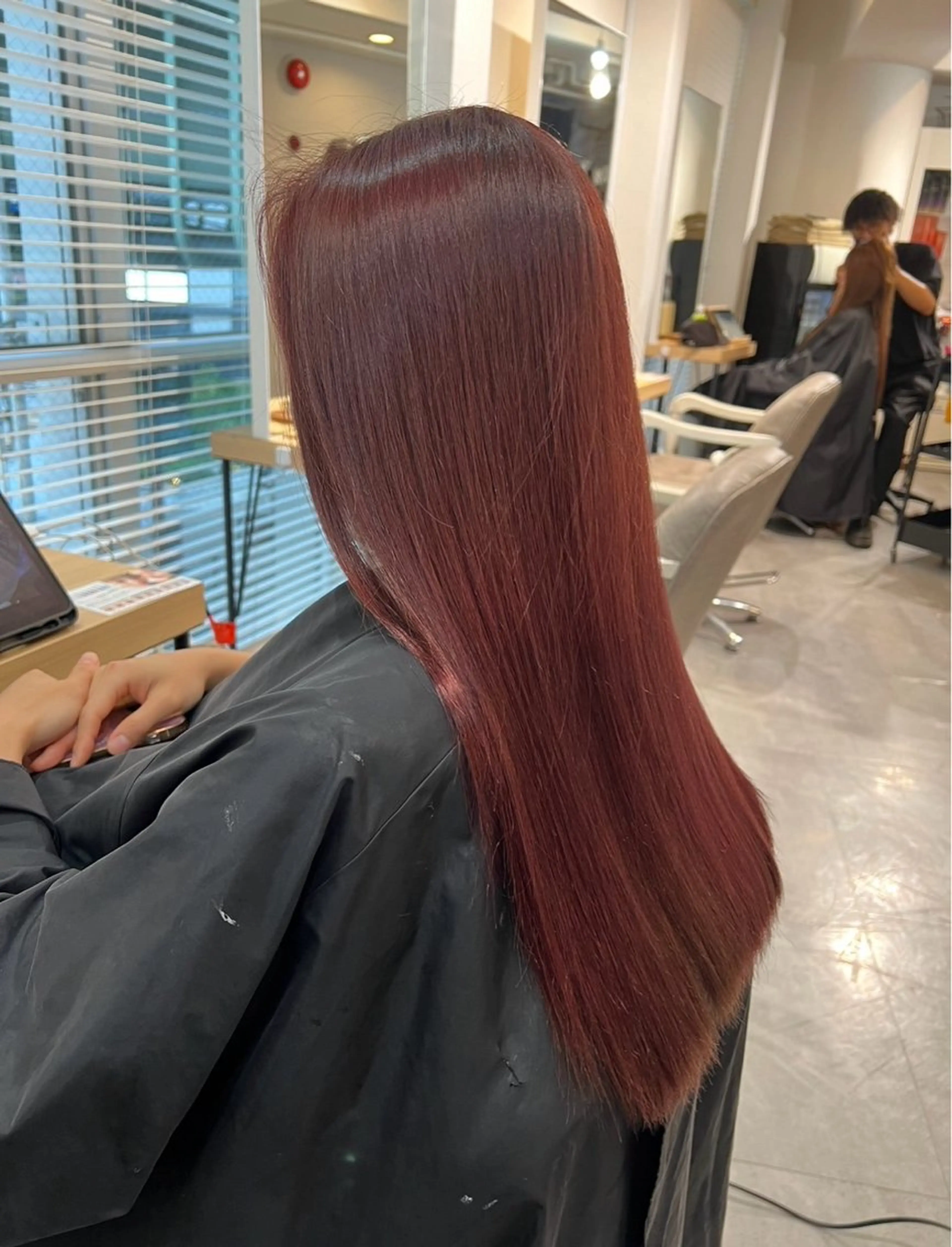 ロング カラー レッドカラー ヘアカラー トリートメント ROBIN所属・指名数No.1 /NAOYAのヘアスタイル