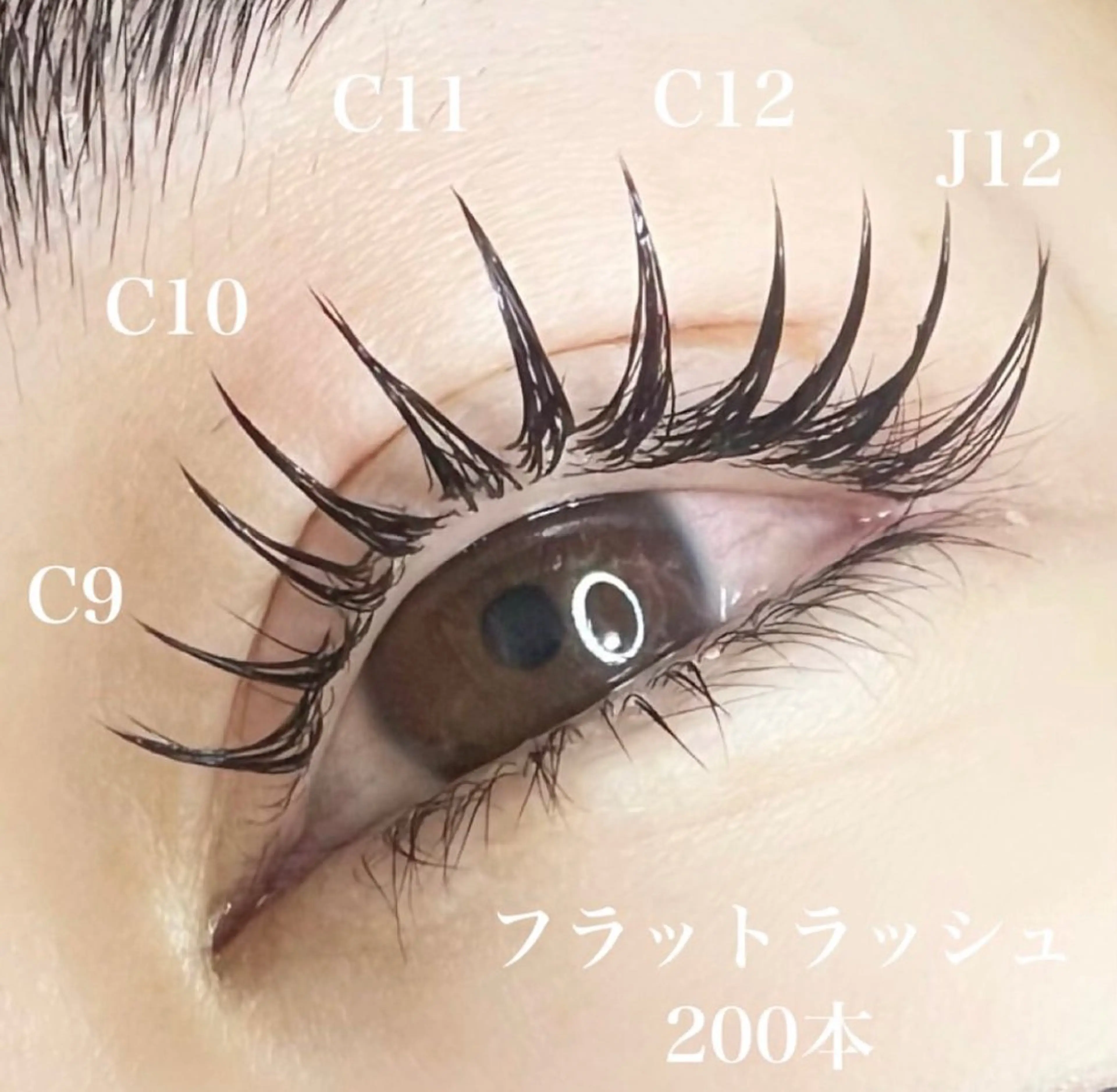 💥フラットラッシュ90 分付け放題200本まで(LED変更プラス980円,オフ500円)の写真