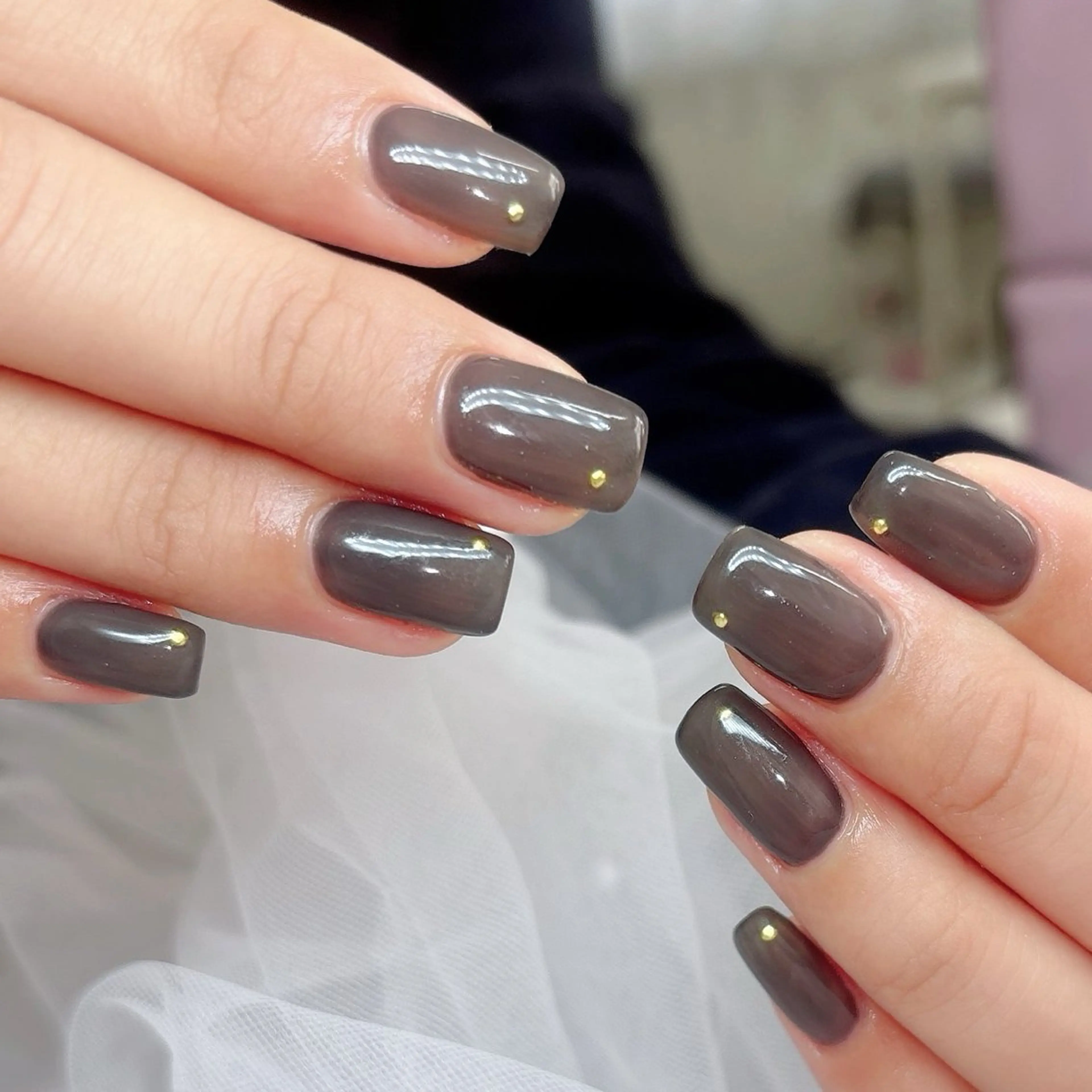 ネイル ワンカラーネイル ハンドネイル ハンドケア 心斎橋Salon Epokkuのネイルデザイン