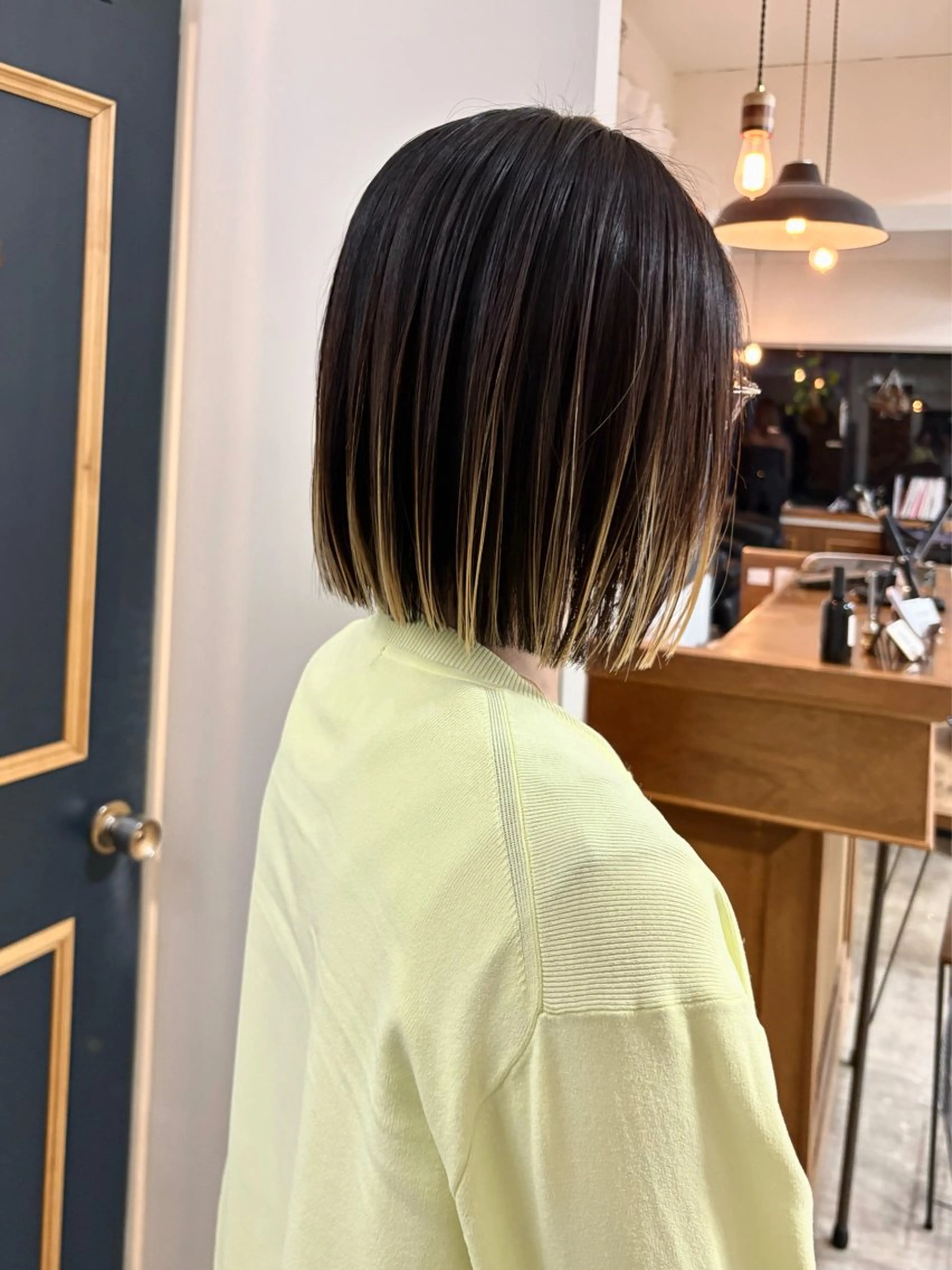 【営業後に顔出し撮影可能な方限定】ボブカット＆カラー＆アンブレラカラーブリーチの写真