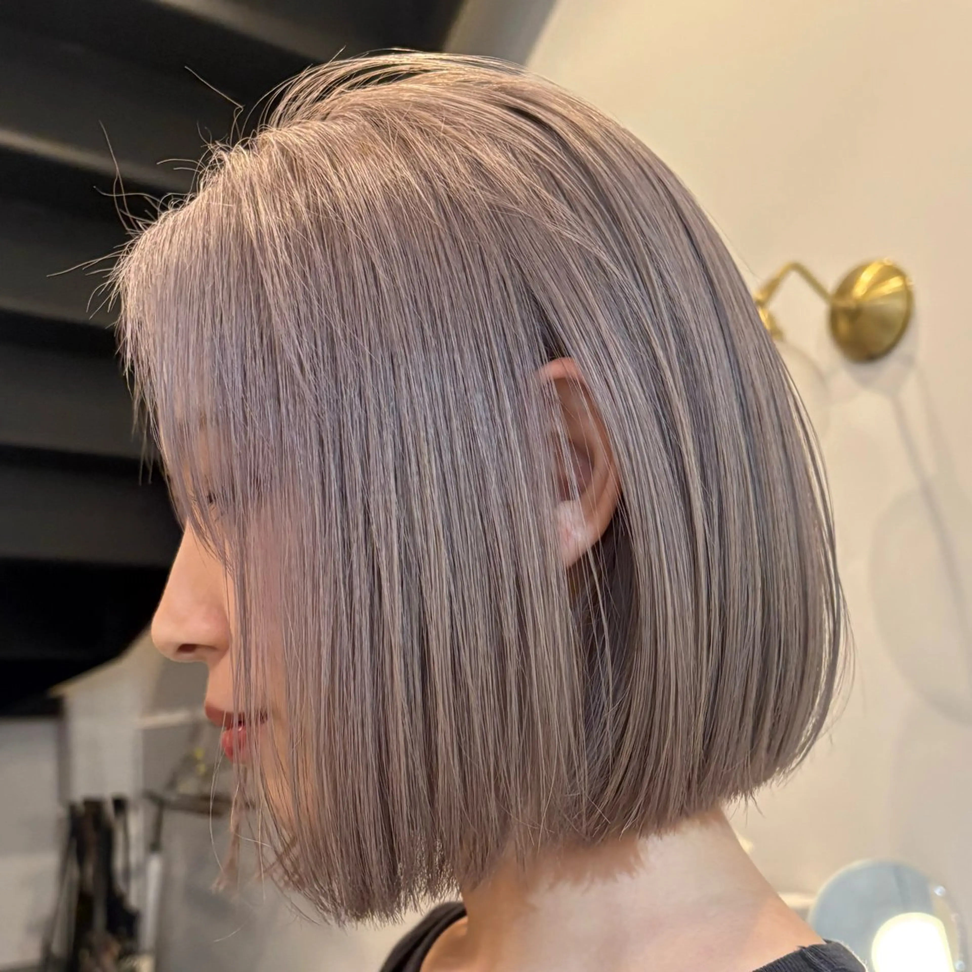 ショート カット ヘアカラー ハイトーン指名No. 1/レイヤー/みさきのヘアスタイル