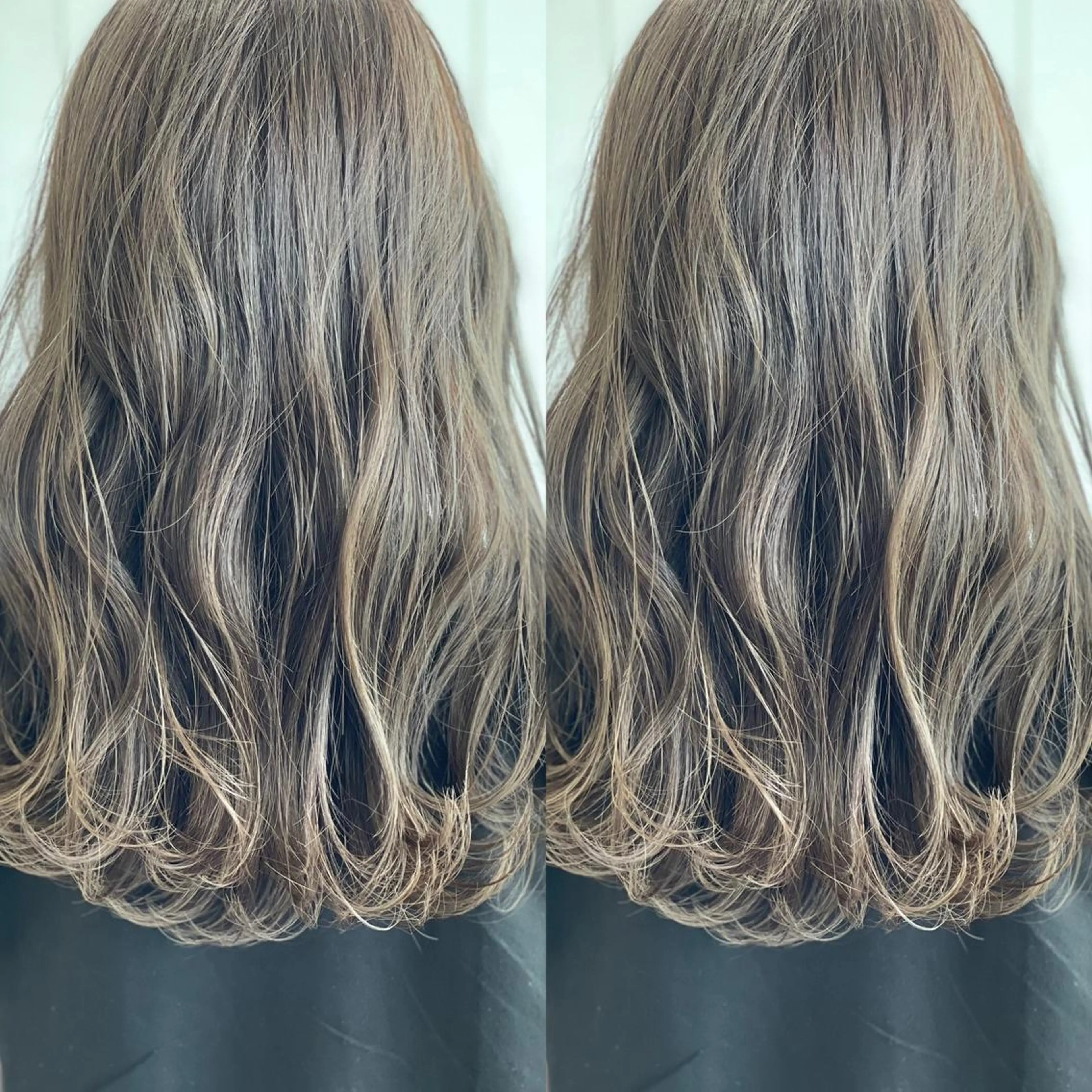 ロング カラー ハイライトカラー ハイライト ヘアカラー トリートメント Snaly カラー特化ページのヘアスタイル