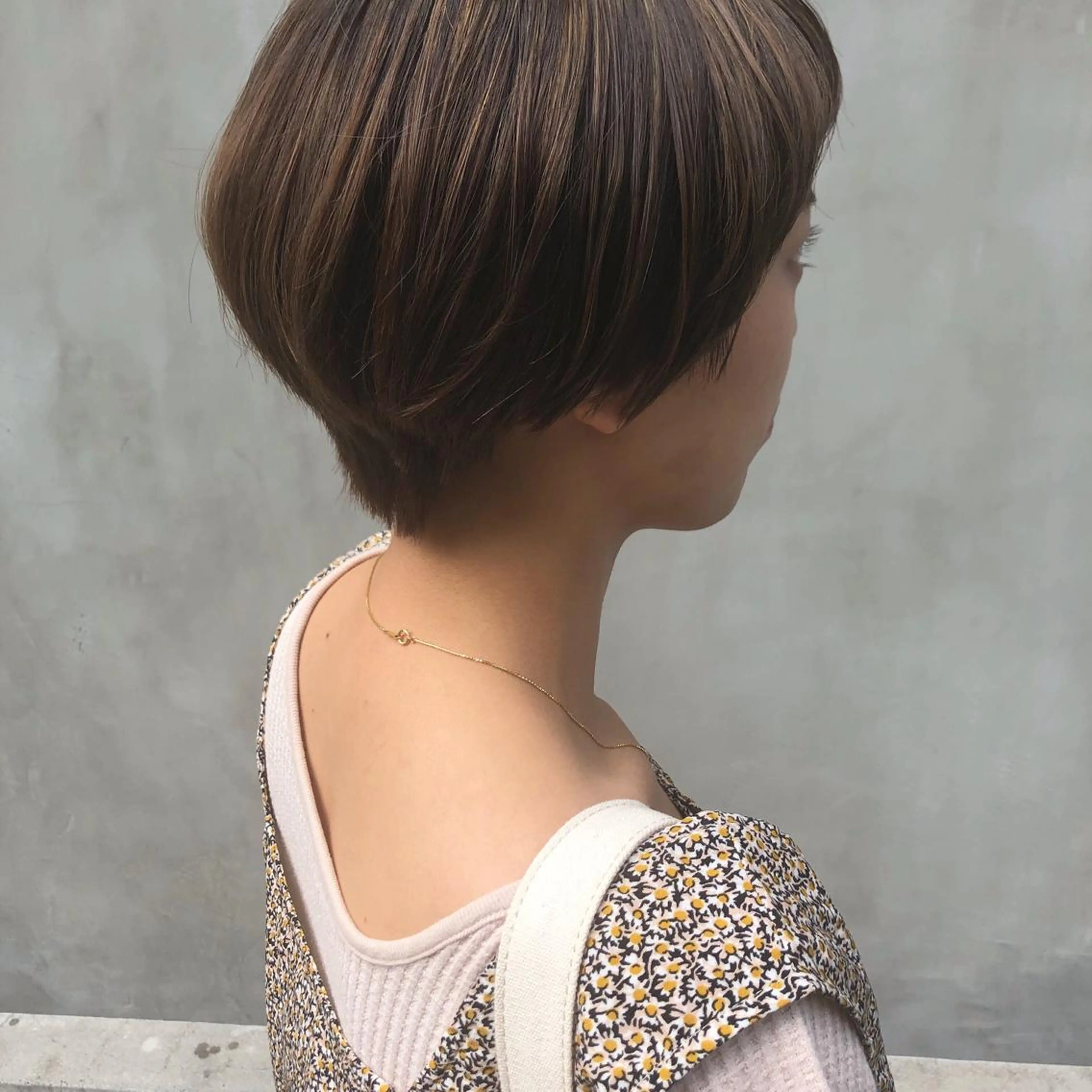 ショート カラー パーマ ヘアアレンジ メンズ キッズ ネイル マツエク・マツパ Uil所属・インナーカラー/ KANAのヘアスタイル