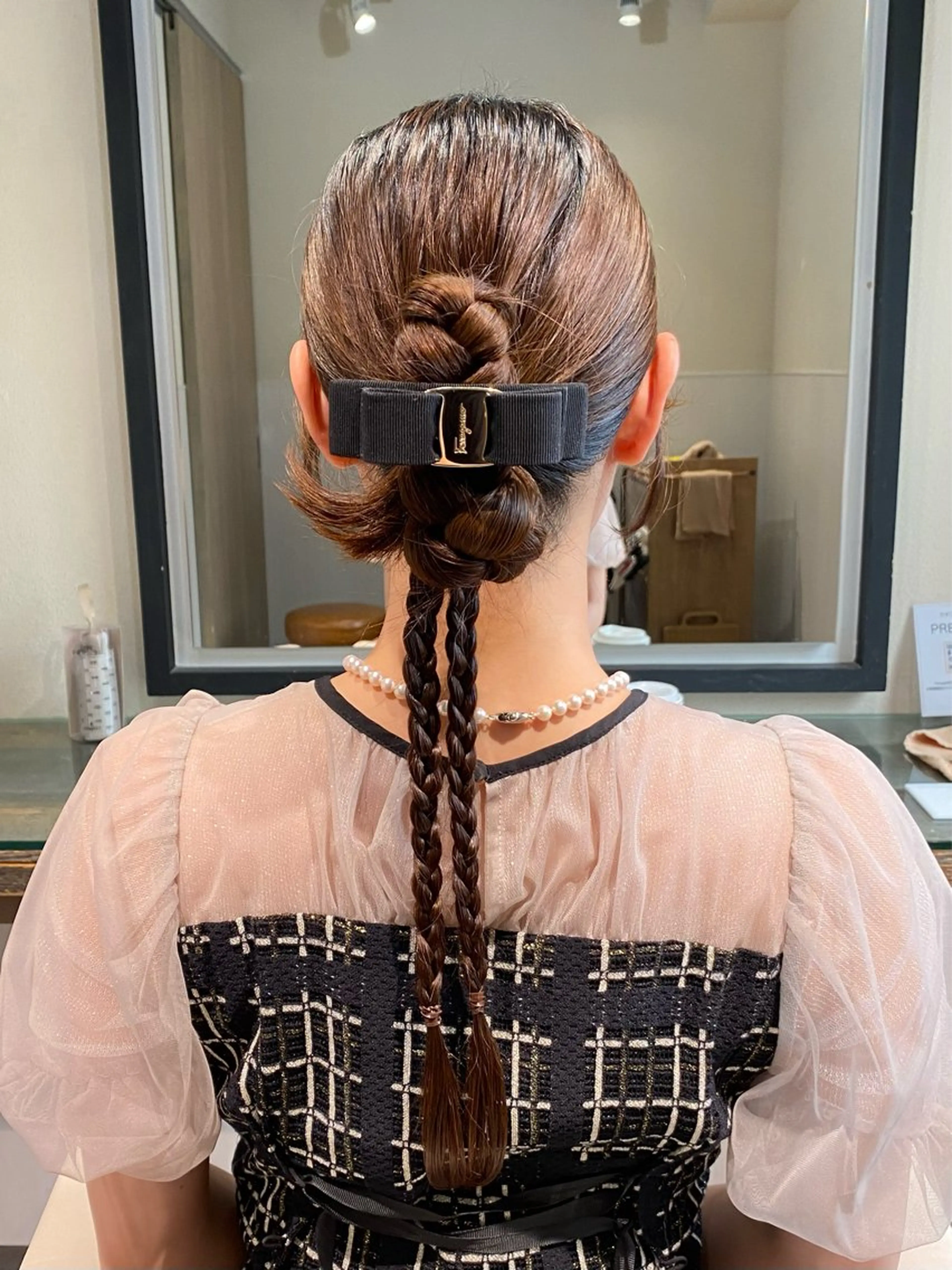 セミロング カラー ヘアアレンジ ヘアカラー トリートメント RIHO/愛されモテ /透明感カラーのヘアスタイル