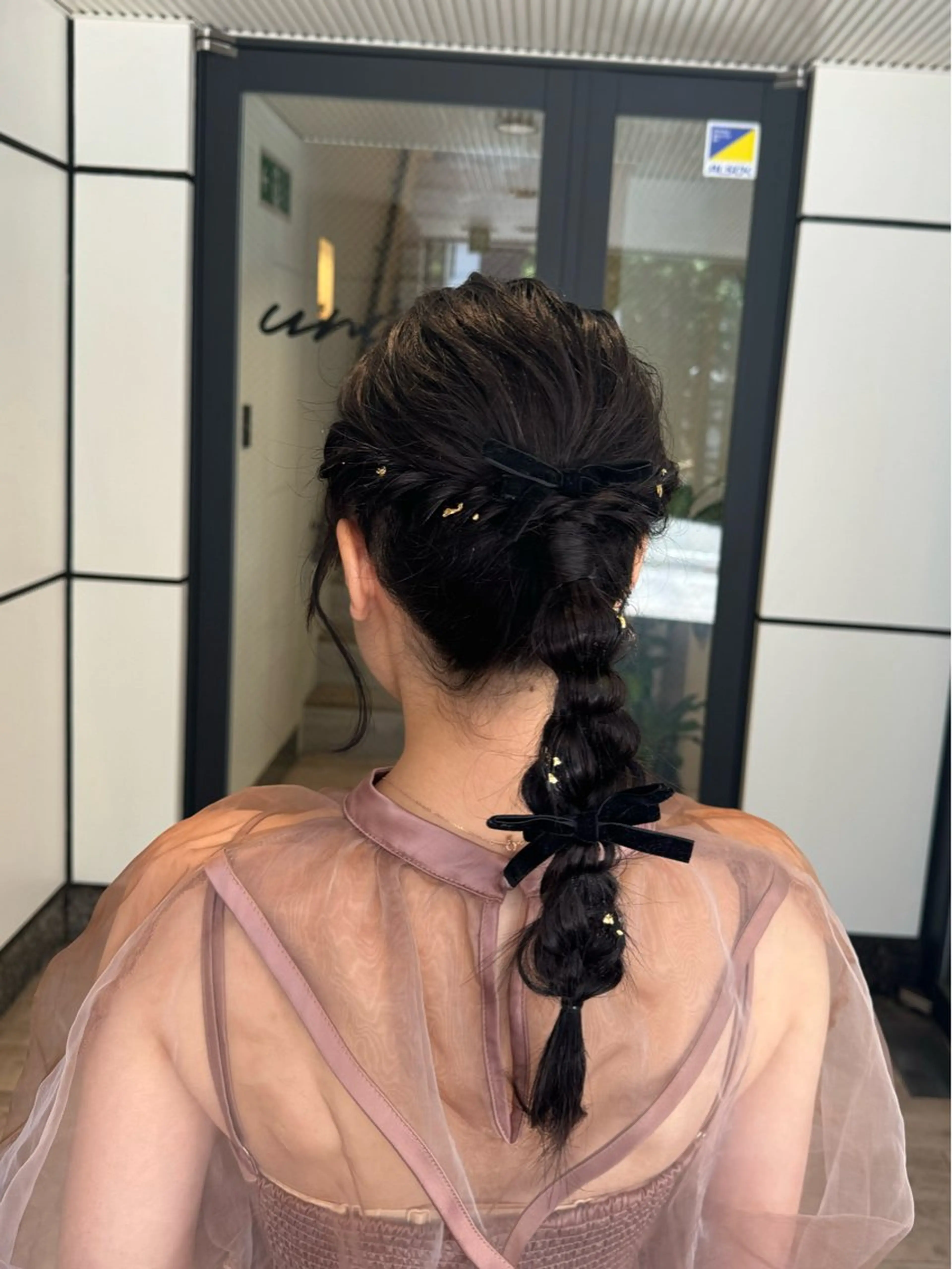 ロング ヘアセット 内沼 恵留菜のヘアスタイル