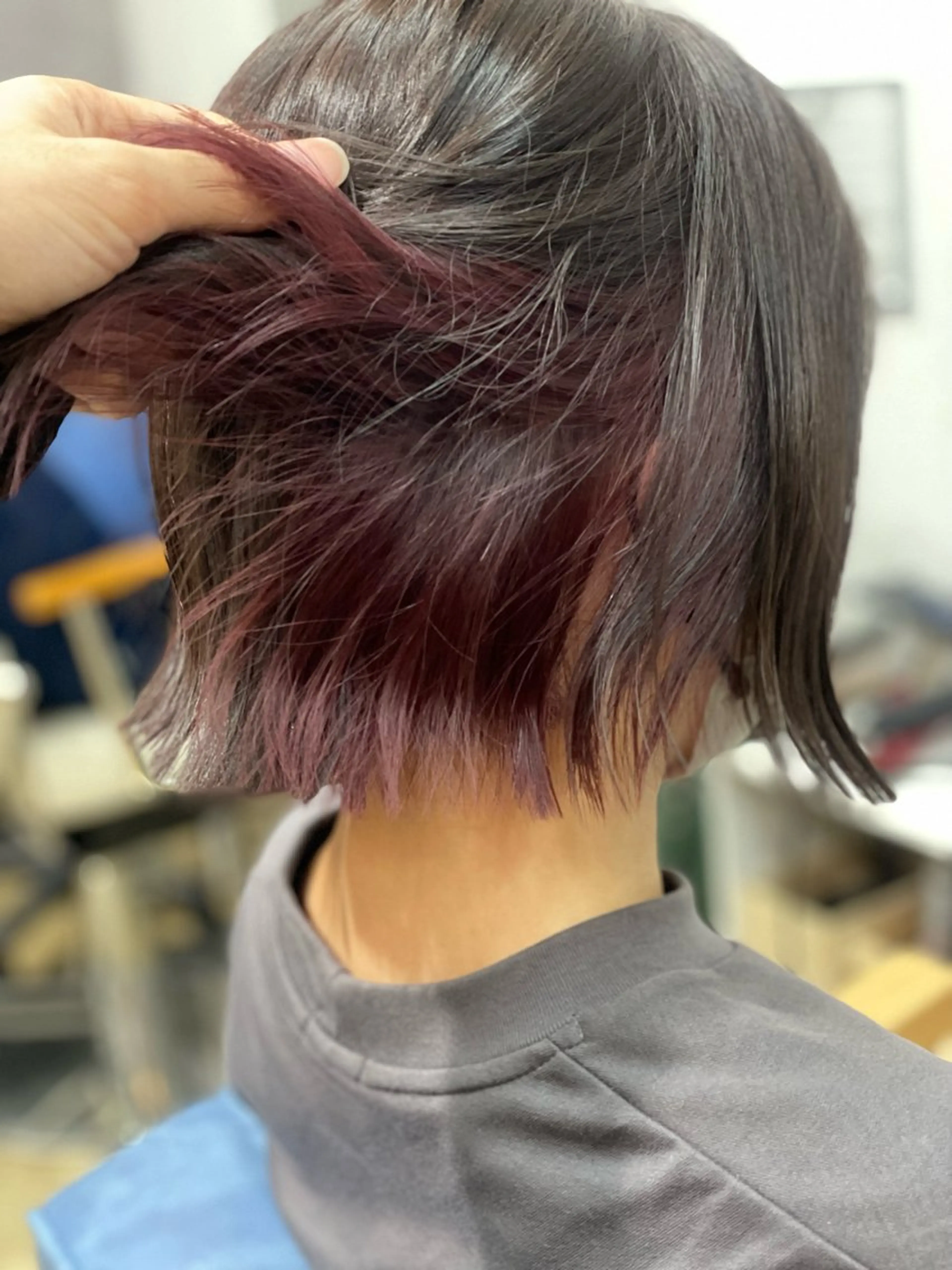 ミディアム カラー Snaly カラー特化ページのヘアスタイル