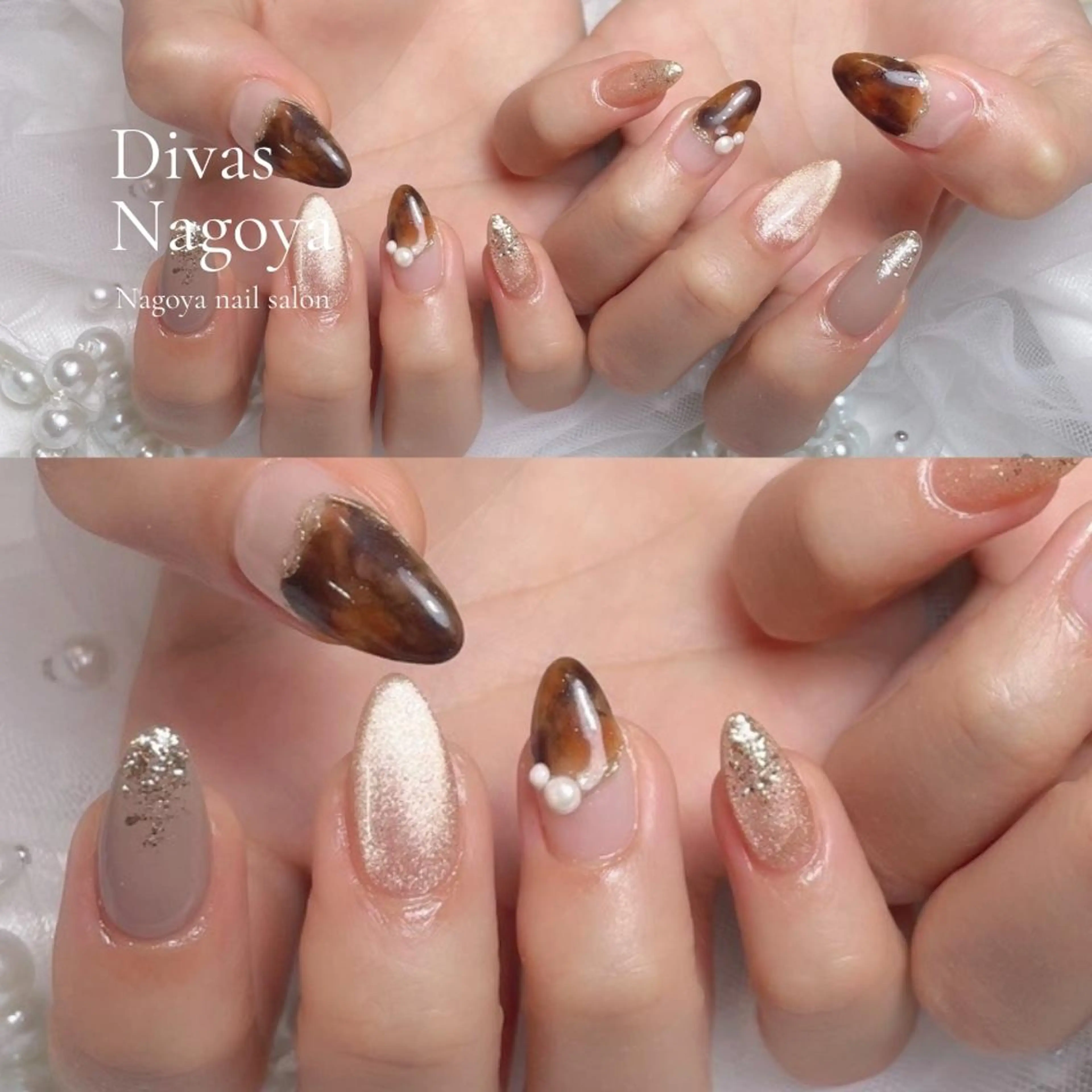 ネイル 長さ出し ジェルネイル 韓国ネイル マグネットネイル 持ち込み 🎀Sakae D.d nail🎀のネイルデザイン