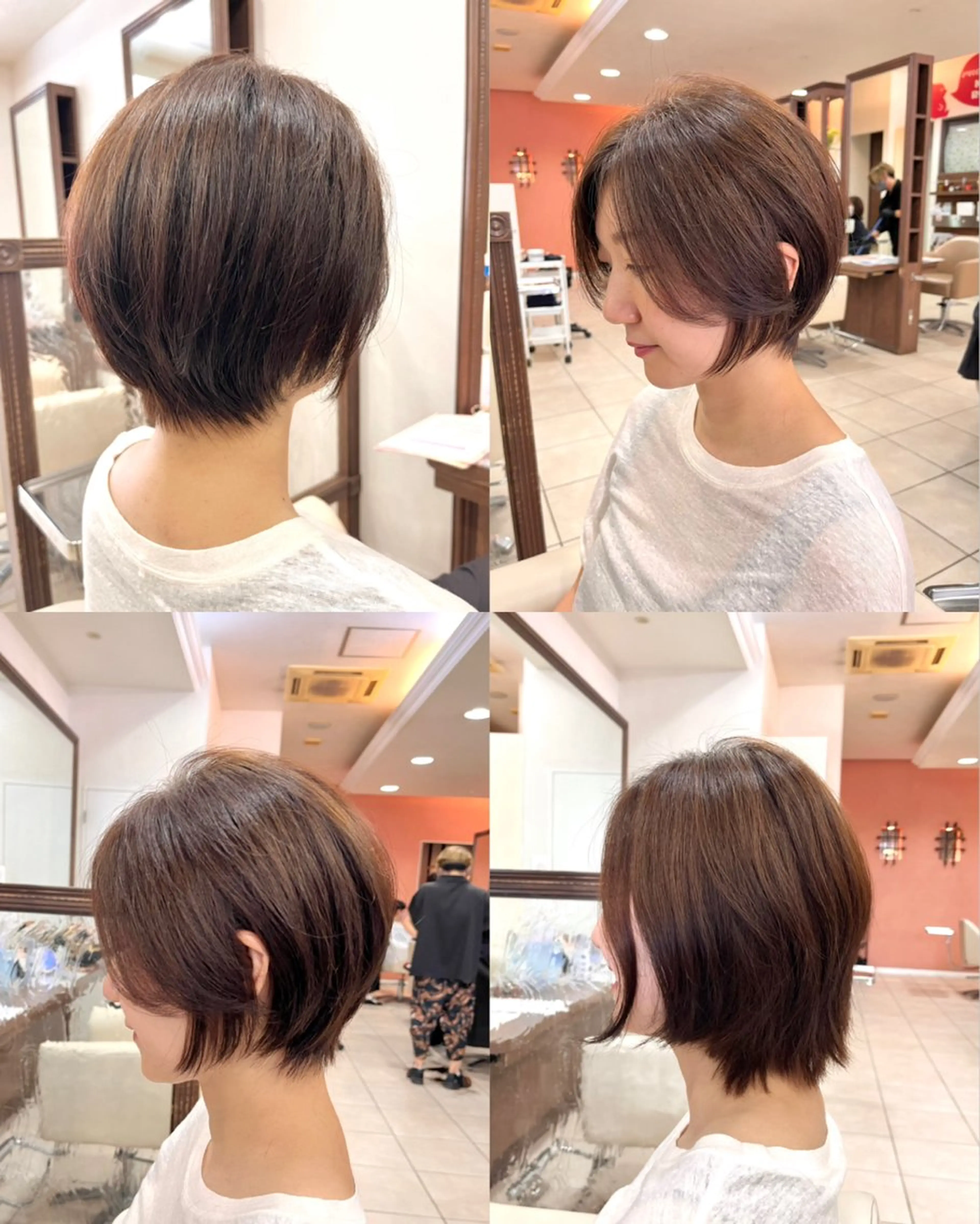 ショート カット ヘアカラー トリートメント ✨髪質改善・縮毛矯正 専門美容室マーベルのヘアスタイル