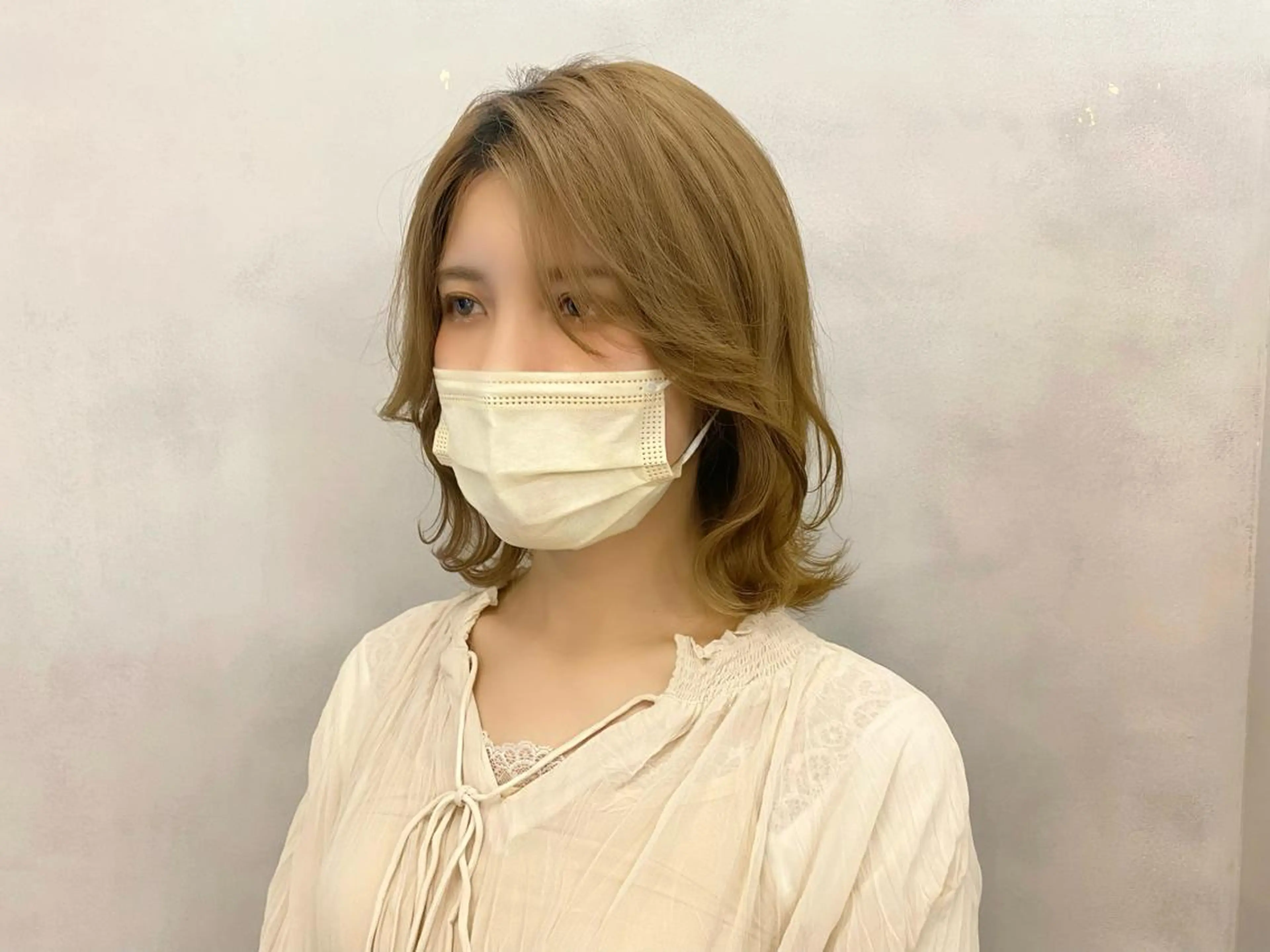 ミディアム ボブ くびれヘア 🌟ショート/シ ョートボブ/岡田🌟のヘアスタイル