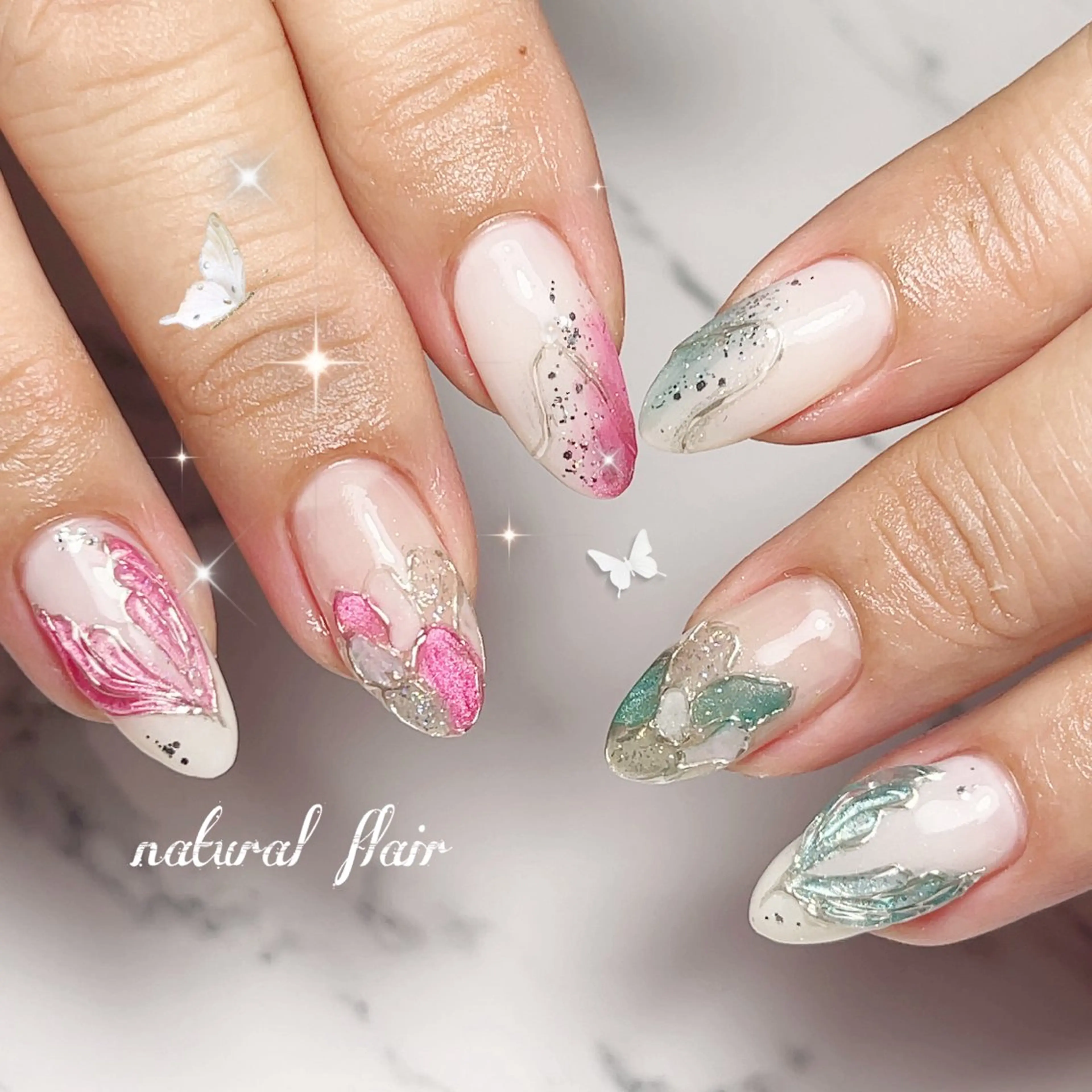 ネイル natural flairのネイルデザイン