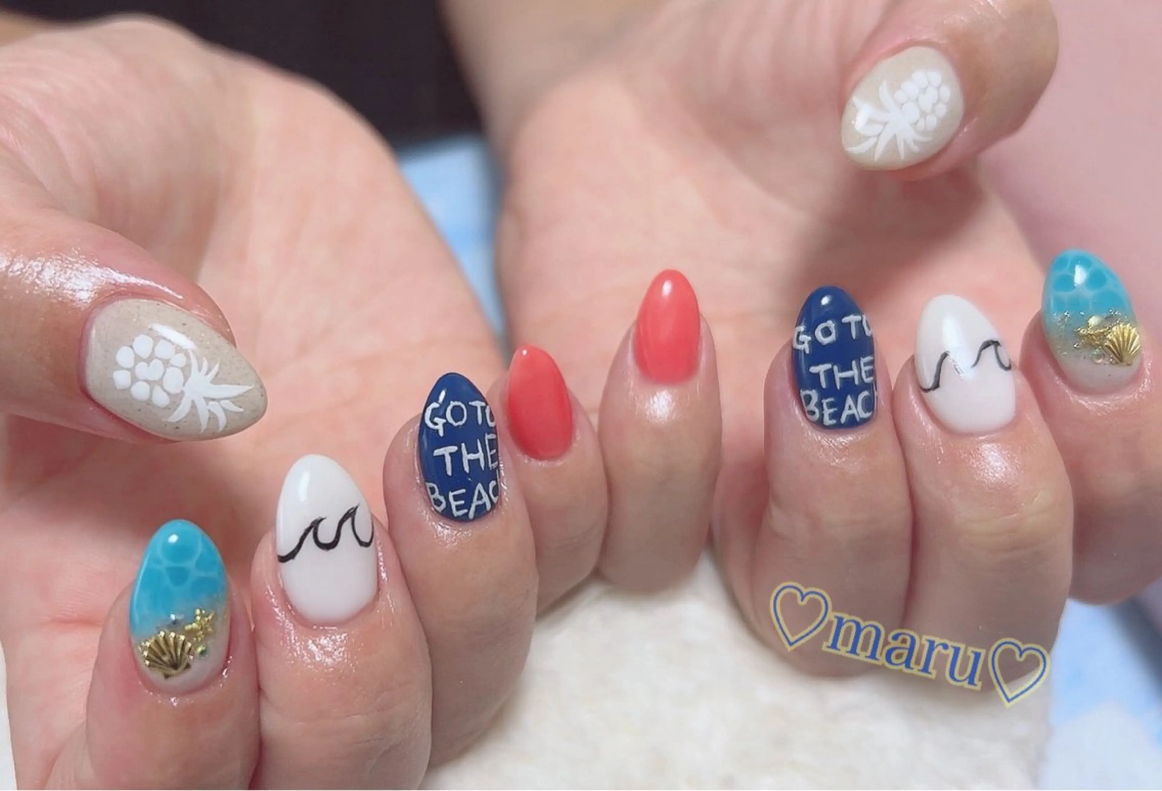 ネイル ハンドネイル フットネイル まるみ ♡のその他イメージ