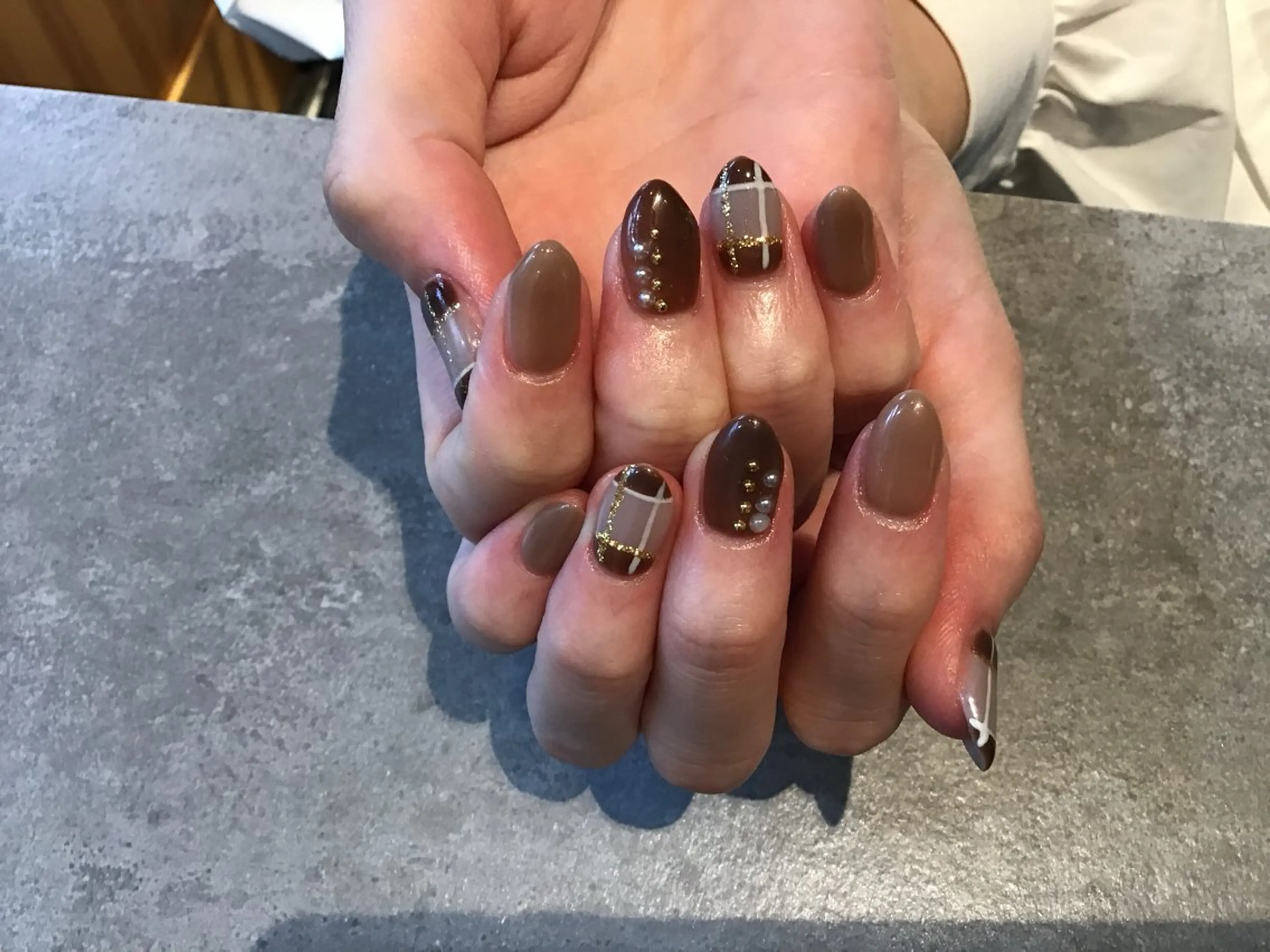 ネイル ハンドネイル Nest 蜂谷のネイルデザイン