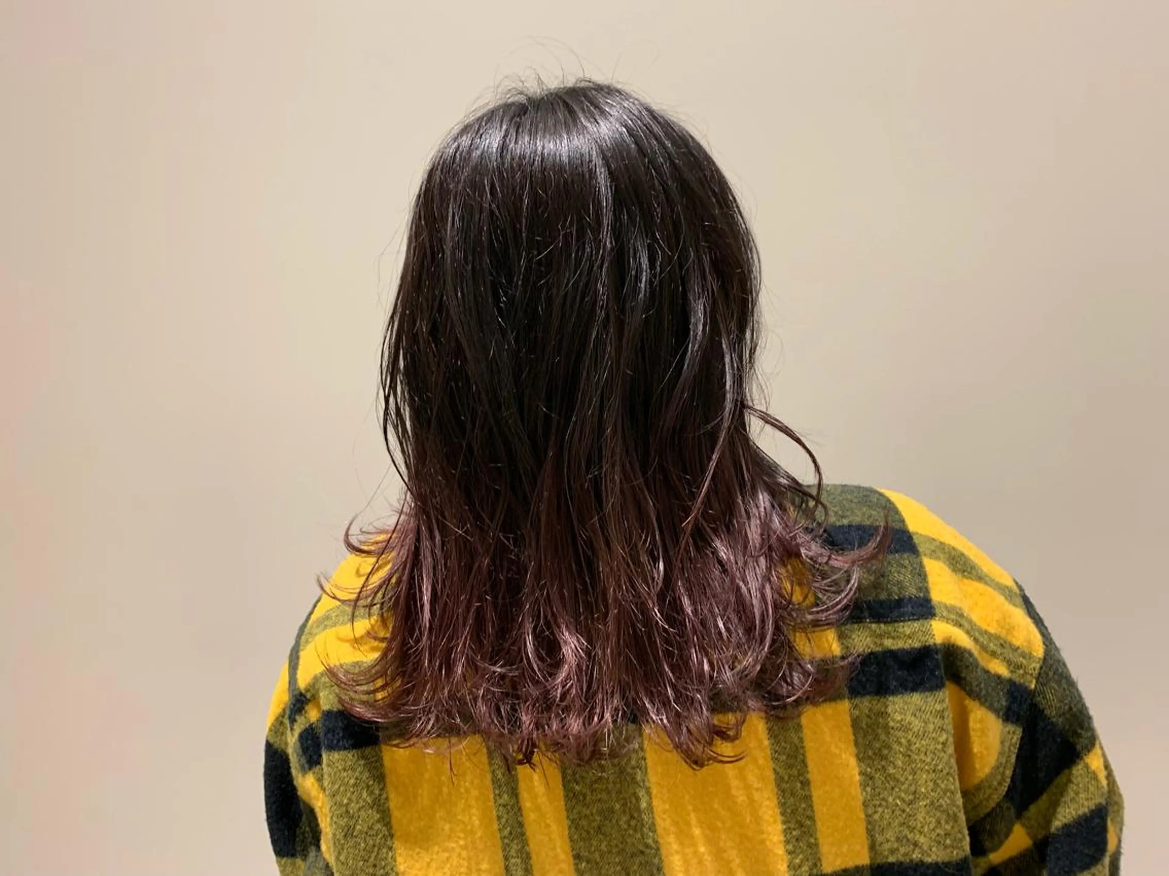 セミロング カラー グラデーションカラー バイオレットカラー ボブ指名No.1/ ボブパーマ/ユキのヘアスタイル