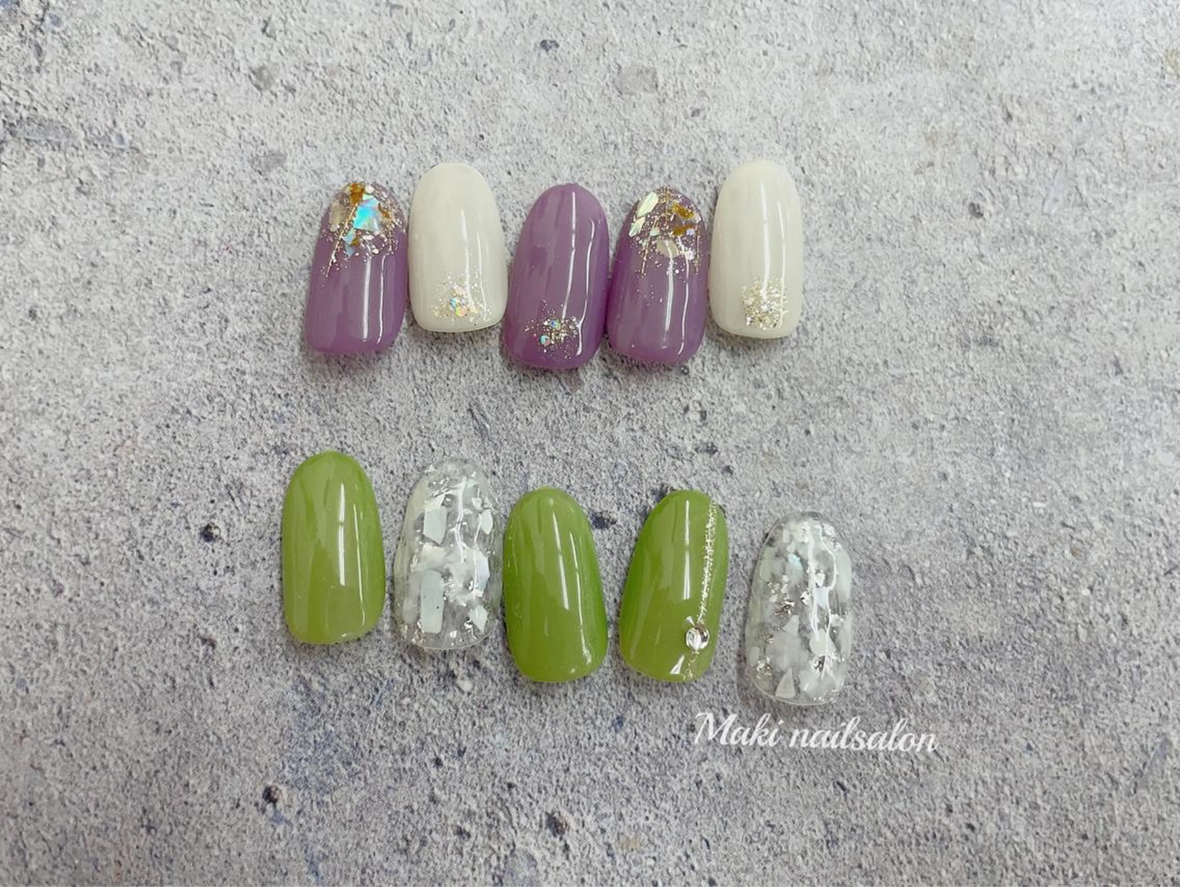 ネイル ハンドネイル マキ ネイルサロンのネイルデザイン