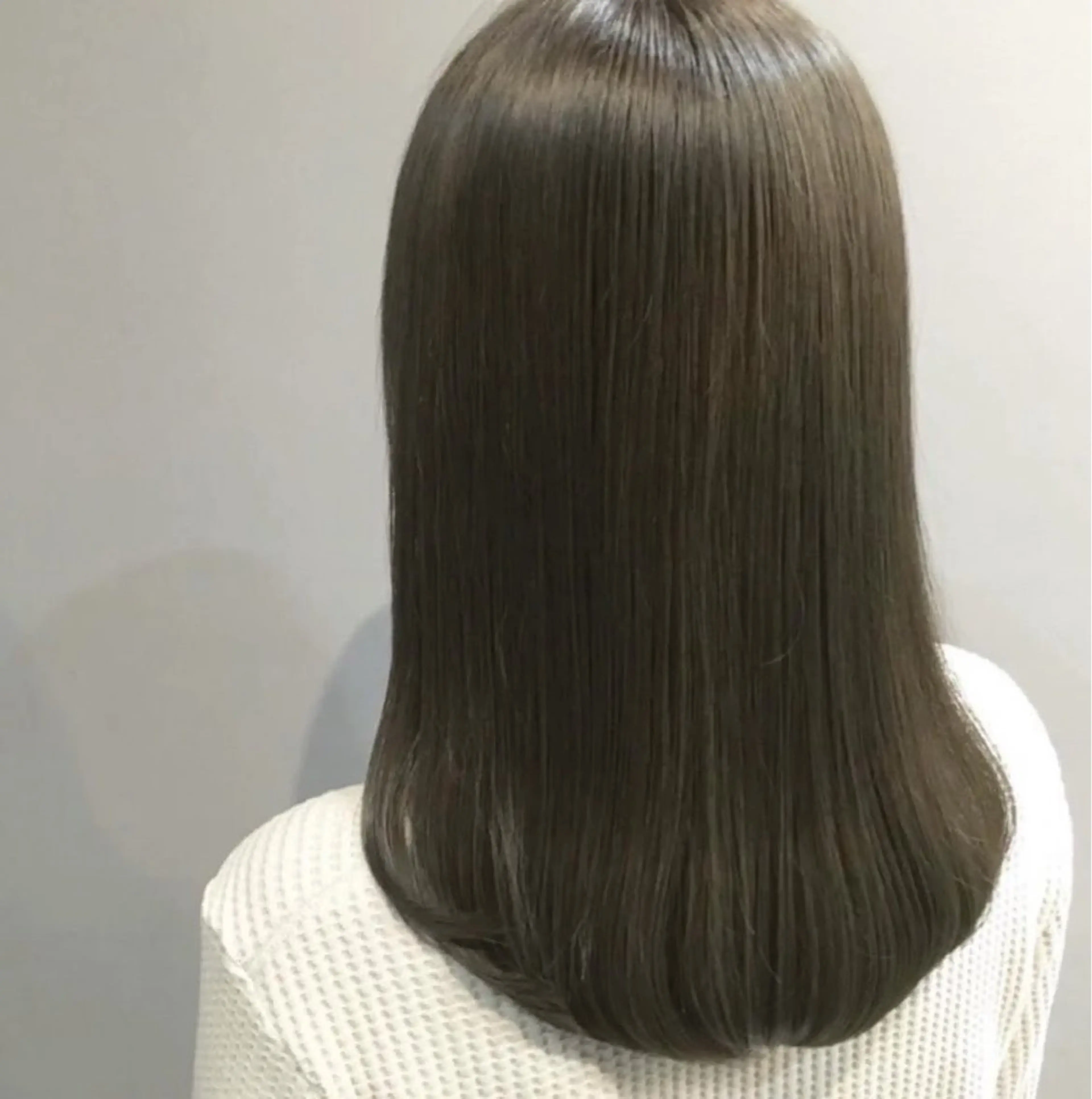 セミロング カラー ヘアカラー ブラウンベージュ/ 艶髪/🤎はる🤎のヘアスタイル