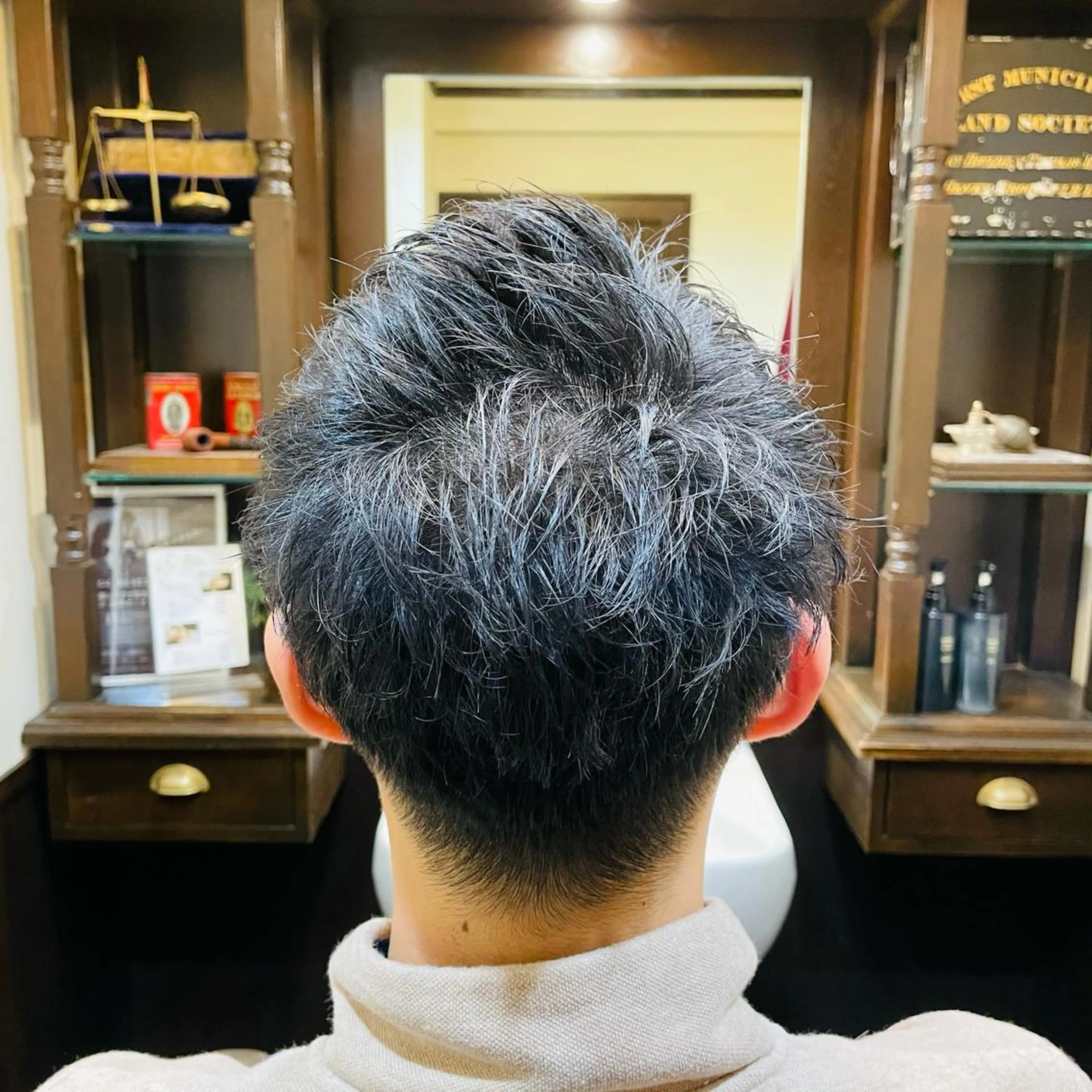 ショート メンズ premium barber表参道店所属・新田 梨乃のヘアスタイル