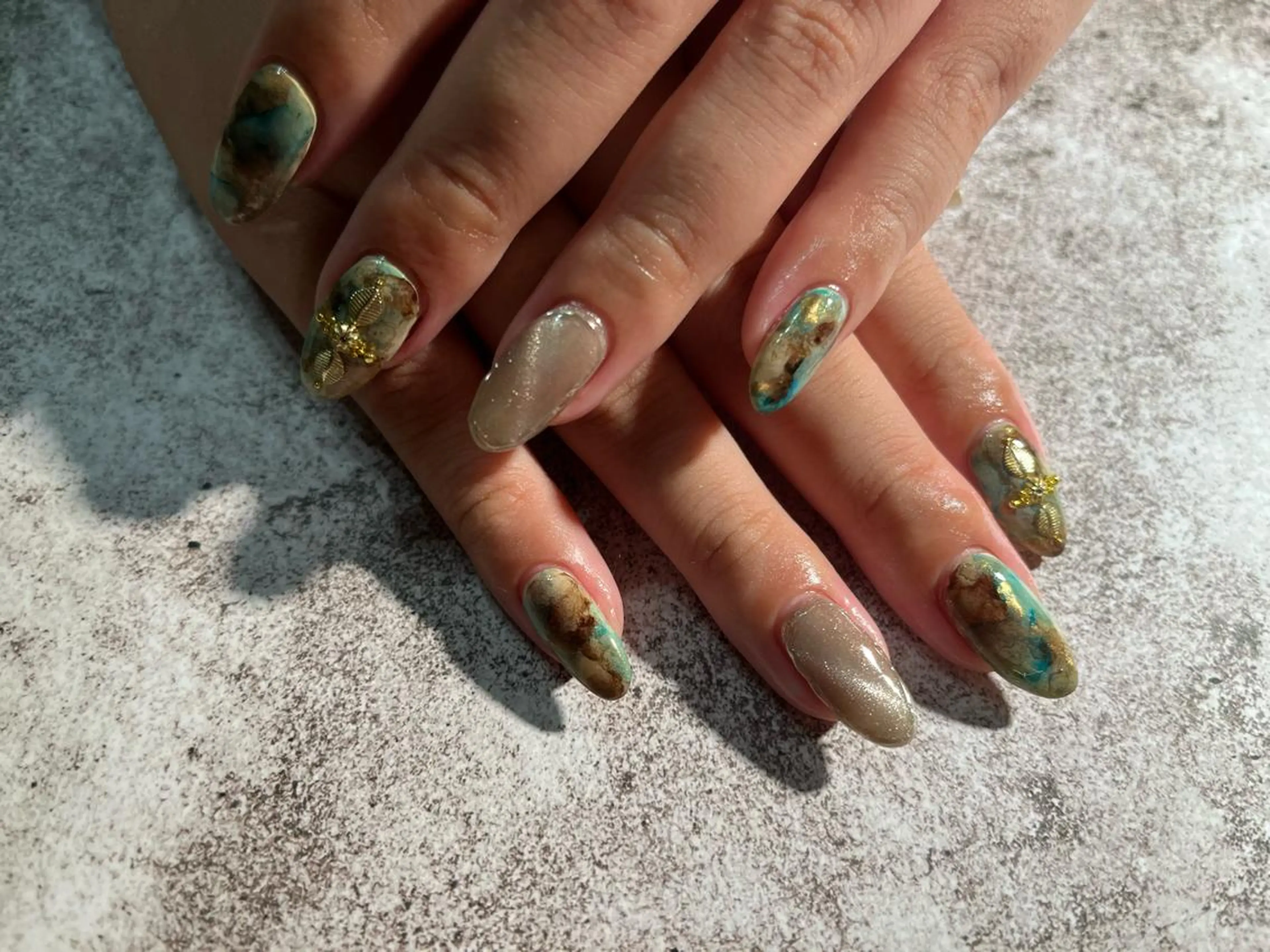 ネイル アートネイル マグネットネイル ハンドネイル Kimura Yukoのネイルデザイン