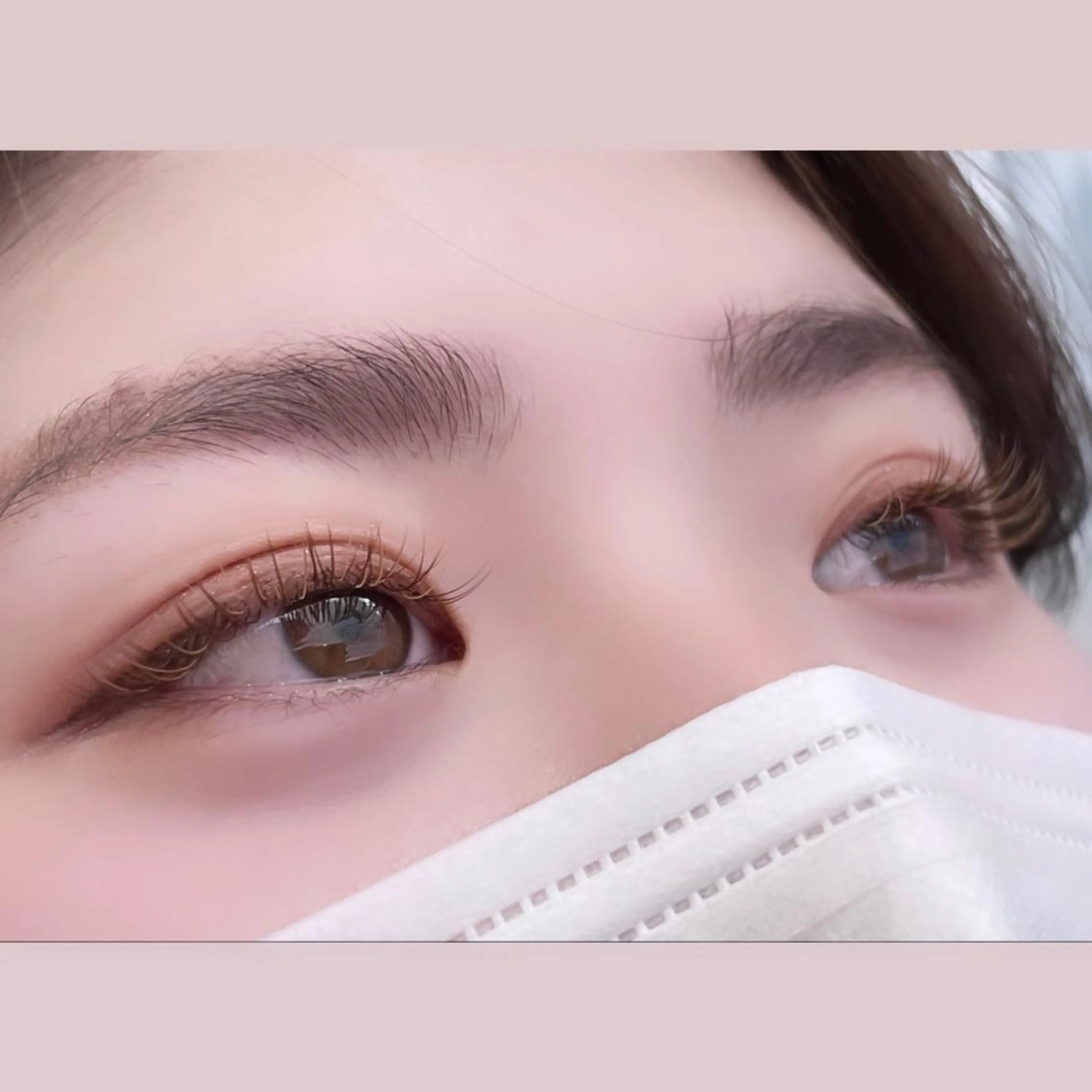 マツエク・マツパ カラーマツエク フラットラッシュ マツエク Shell  eyelash所属・Shell 自由が丘のマツエク・マツパデザイン