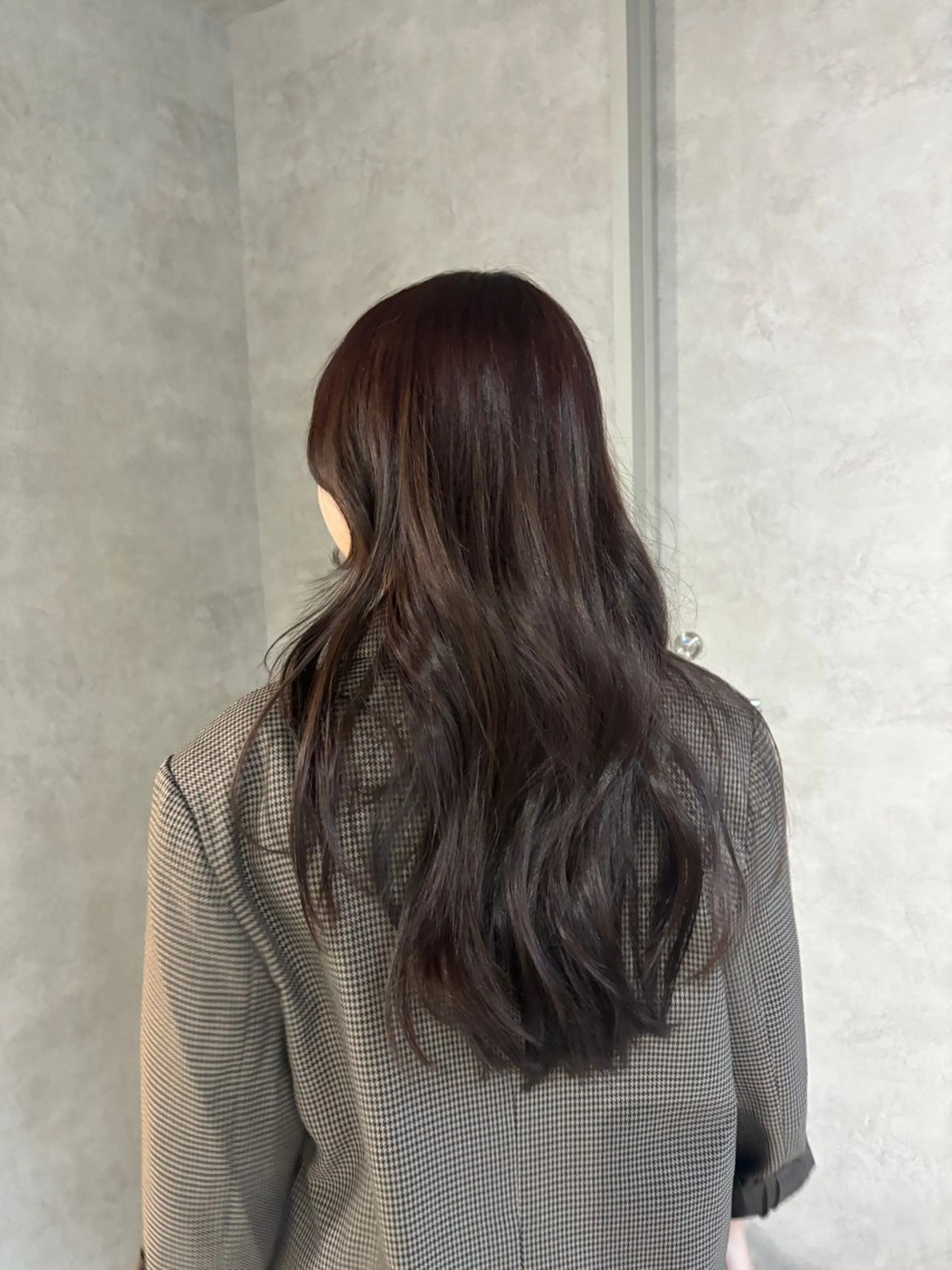 カラー ブラウンカラー オレンジ NEER 新潟【ネアー】所属・長崎 紗南のヘアスタイル