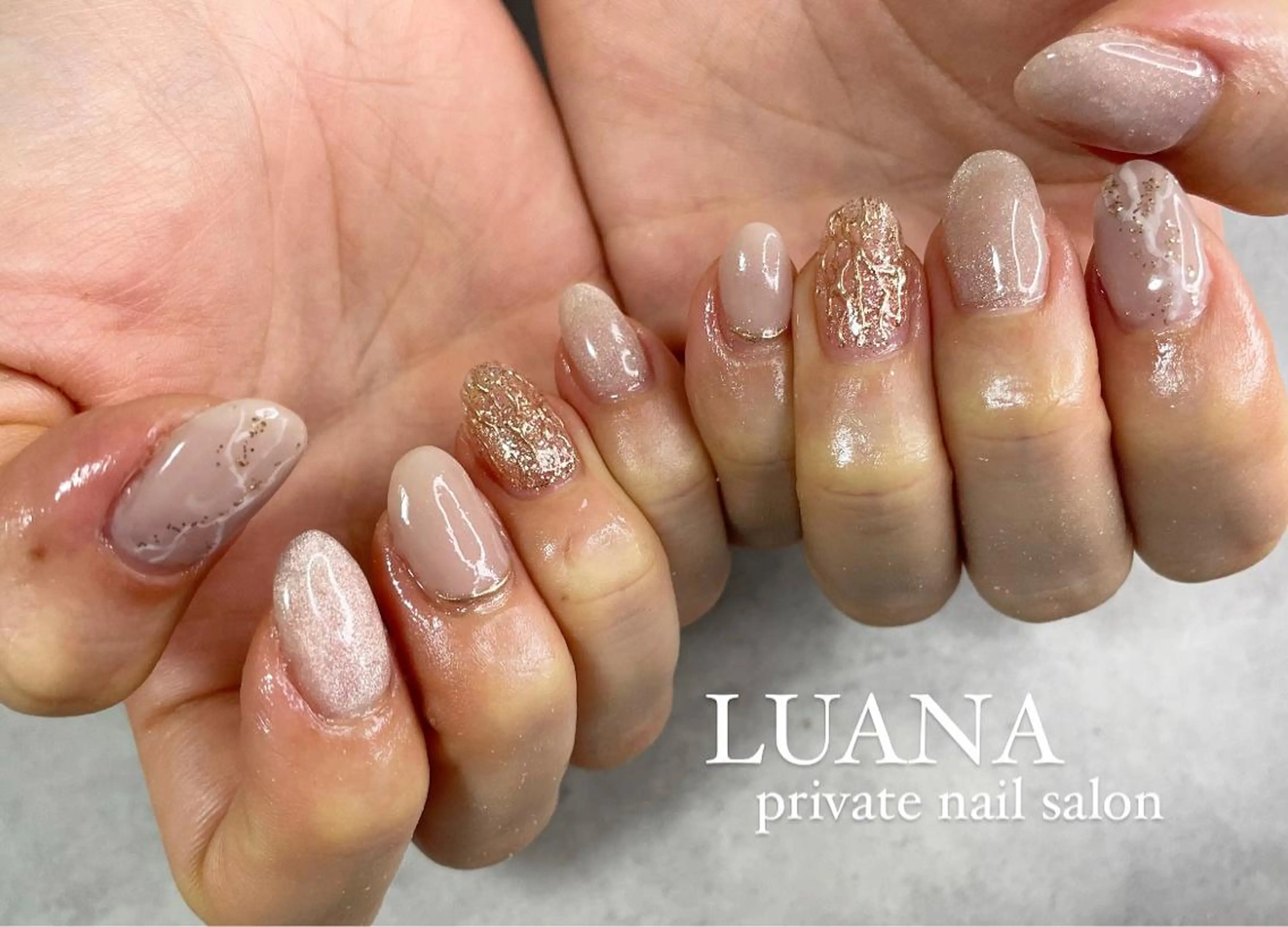 ネイル ハンドネイル ルアナ プライベートサロンのネイルデザイン