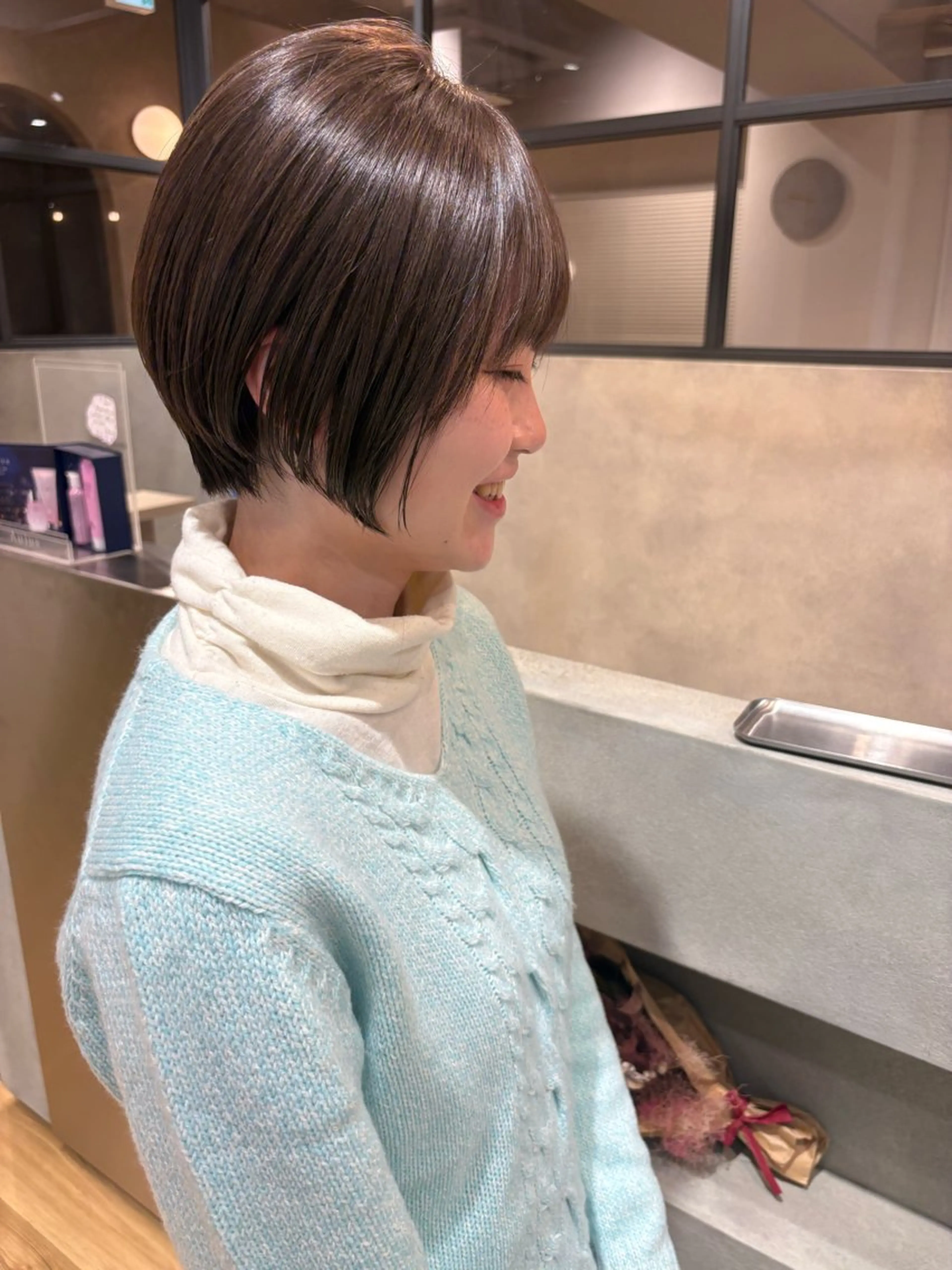 ショート まつい みるのヘアスタイル