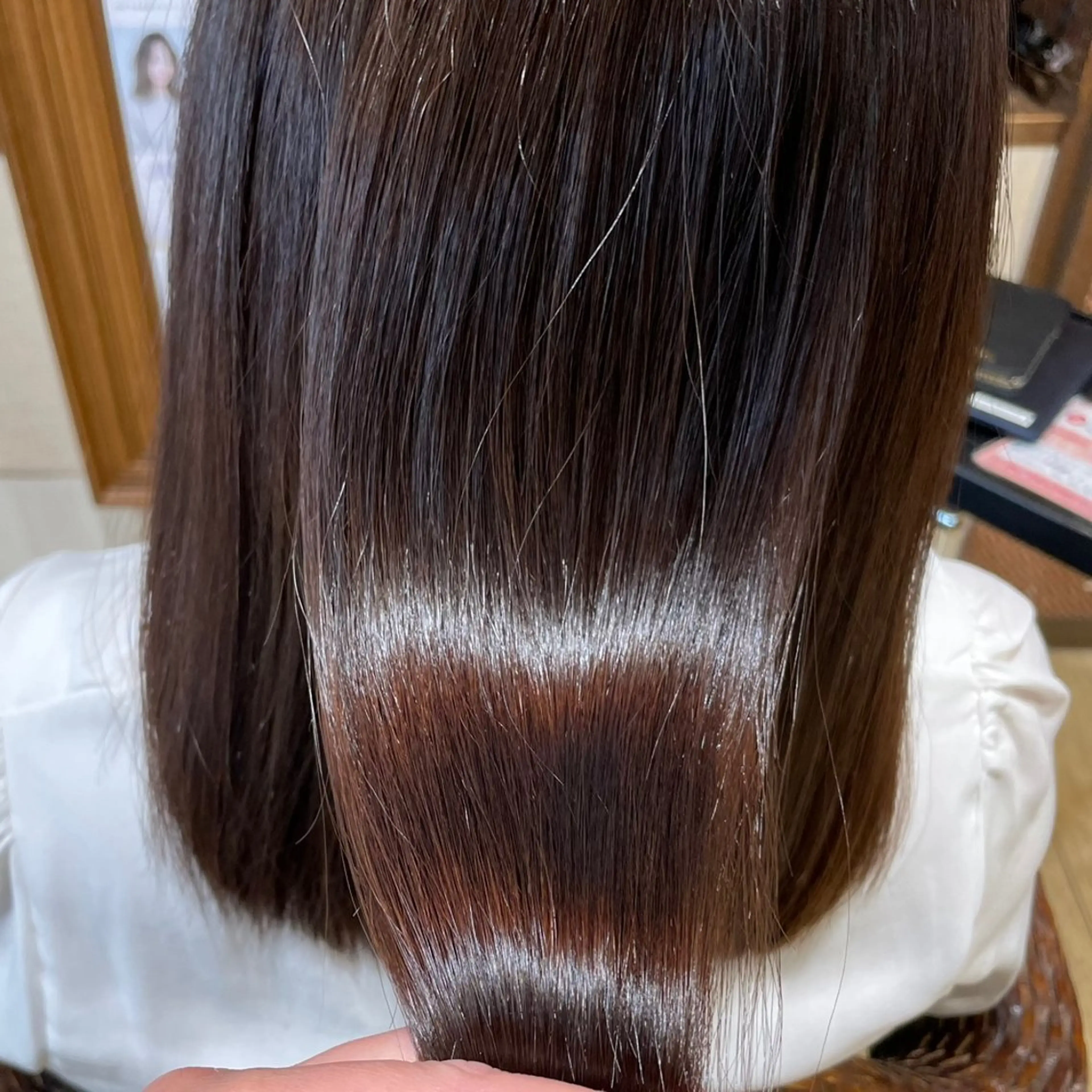 ミディアム カラー パーマ エイジングケア特化 美容師✂️山崎竜二のヘアスタイル