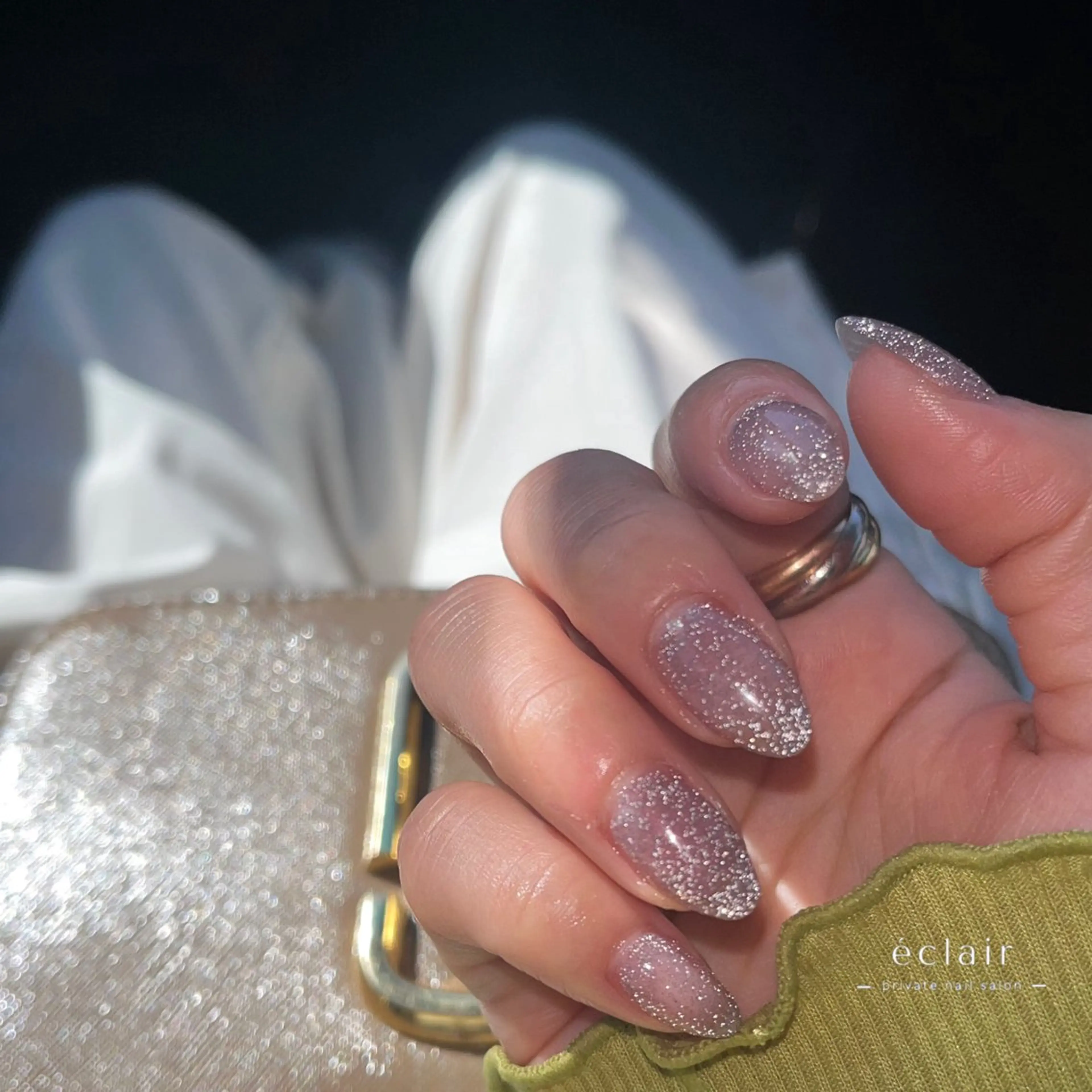 ネイル ニュアンスネイル シンプルネイル ハンドネイル - Éclair - hitomiのネイルデザイン