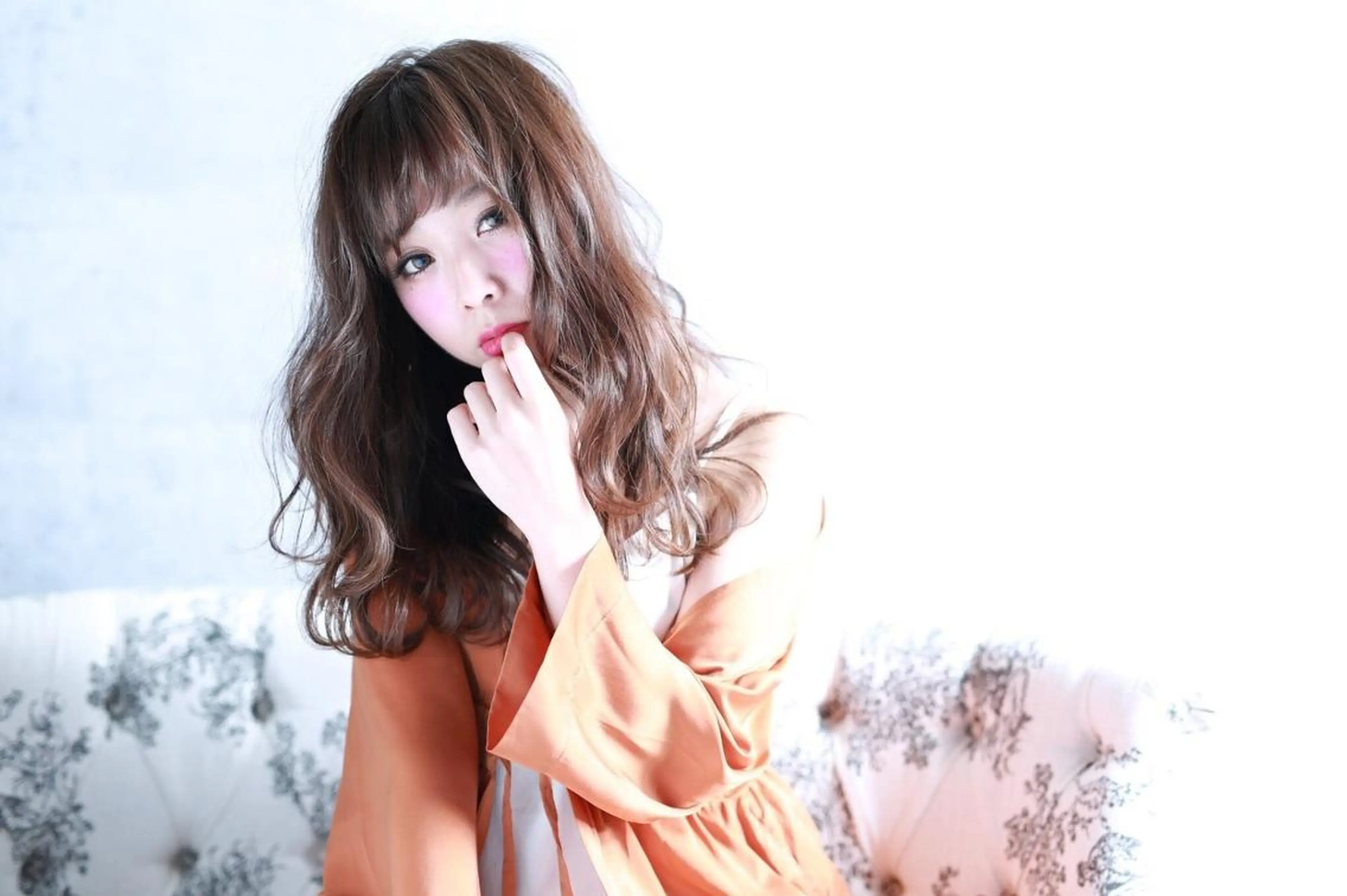 セミロング 指名支持率NO.1 スタイリストのヘアスタイル